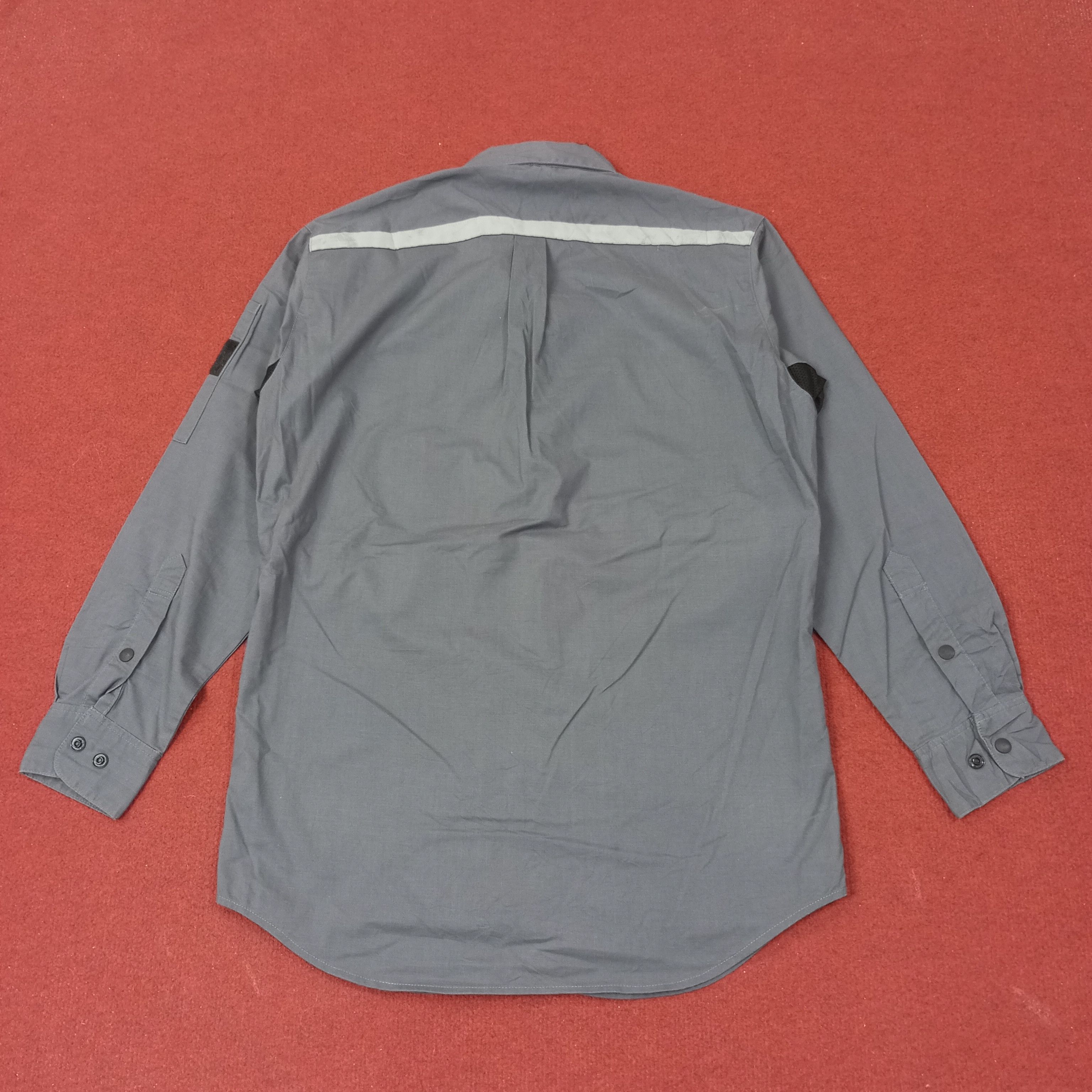Vintage Toshiba Japanese Brand Workwear Uniform Shirt c223n38 Size US M / EU 48-50 / 2 - 5 Thumbnail