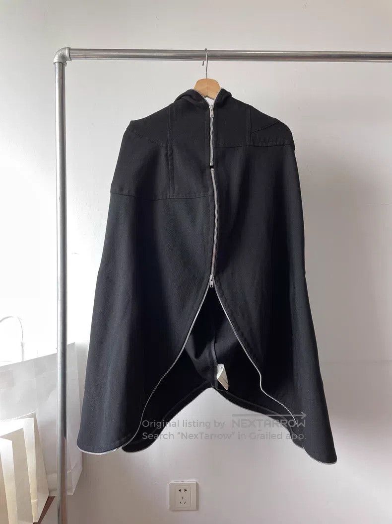 Comme des Garcons Comme Des Garcons size F Black hooded cloak coat Size S / US 4 / IT 40 - 1 Thumbnail
