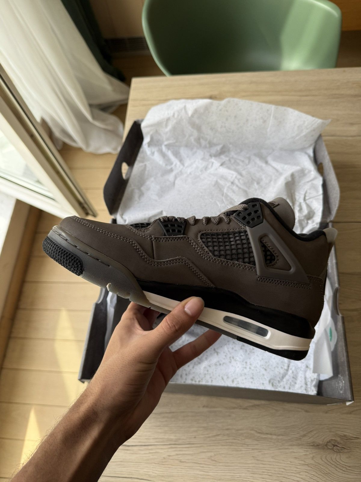 Jordan Brand Jordan 4 cava brown Size US 9.5 / EU 42-43 - 4 Thumbnail