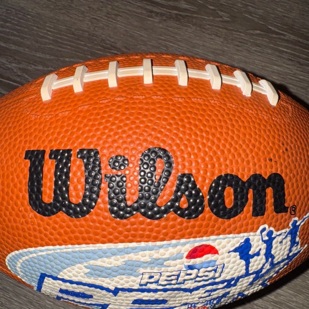Wilson Vintage Wilson Pepsi NFL Punt Pass & Kick Football One Size Size ONE SIZE - 3 Thumbnail