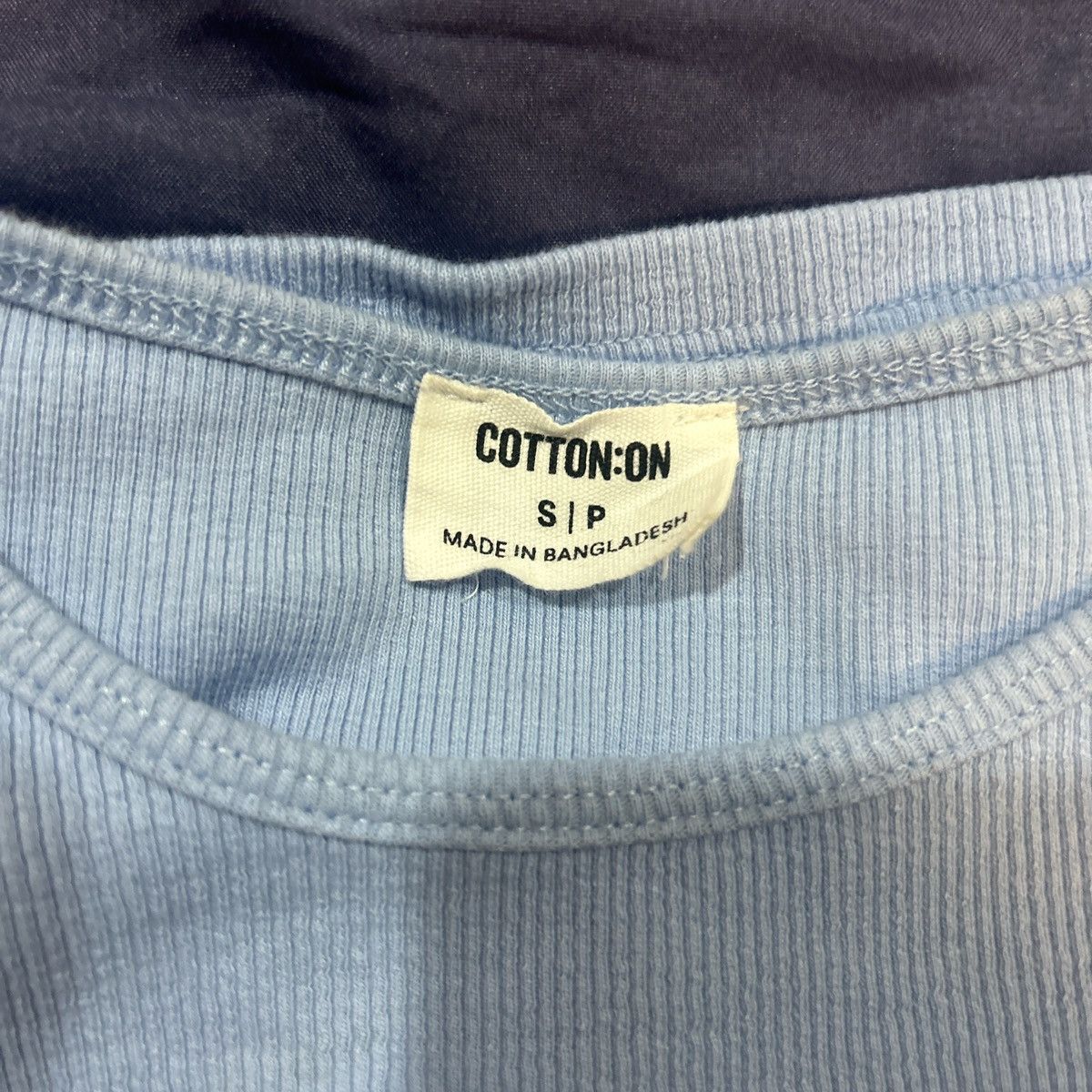 Cotton On Long sleeve blue cotton on top Size S / US 4 / IT 40 - 4 Thumbnail