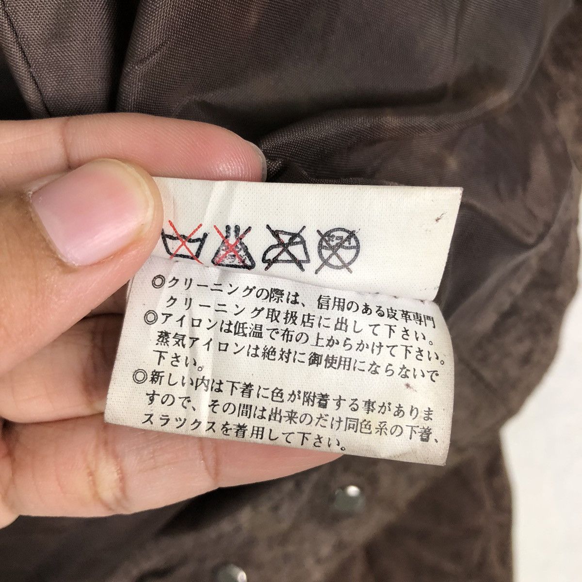Japanese Brand 🔥Vintage Biker Fly Leather Jacket Sunvalley Japan Made Size US M / EU 48-50 / 2 - 19 Thumbnail