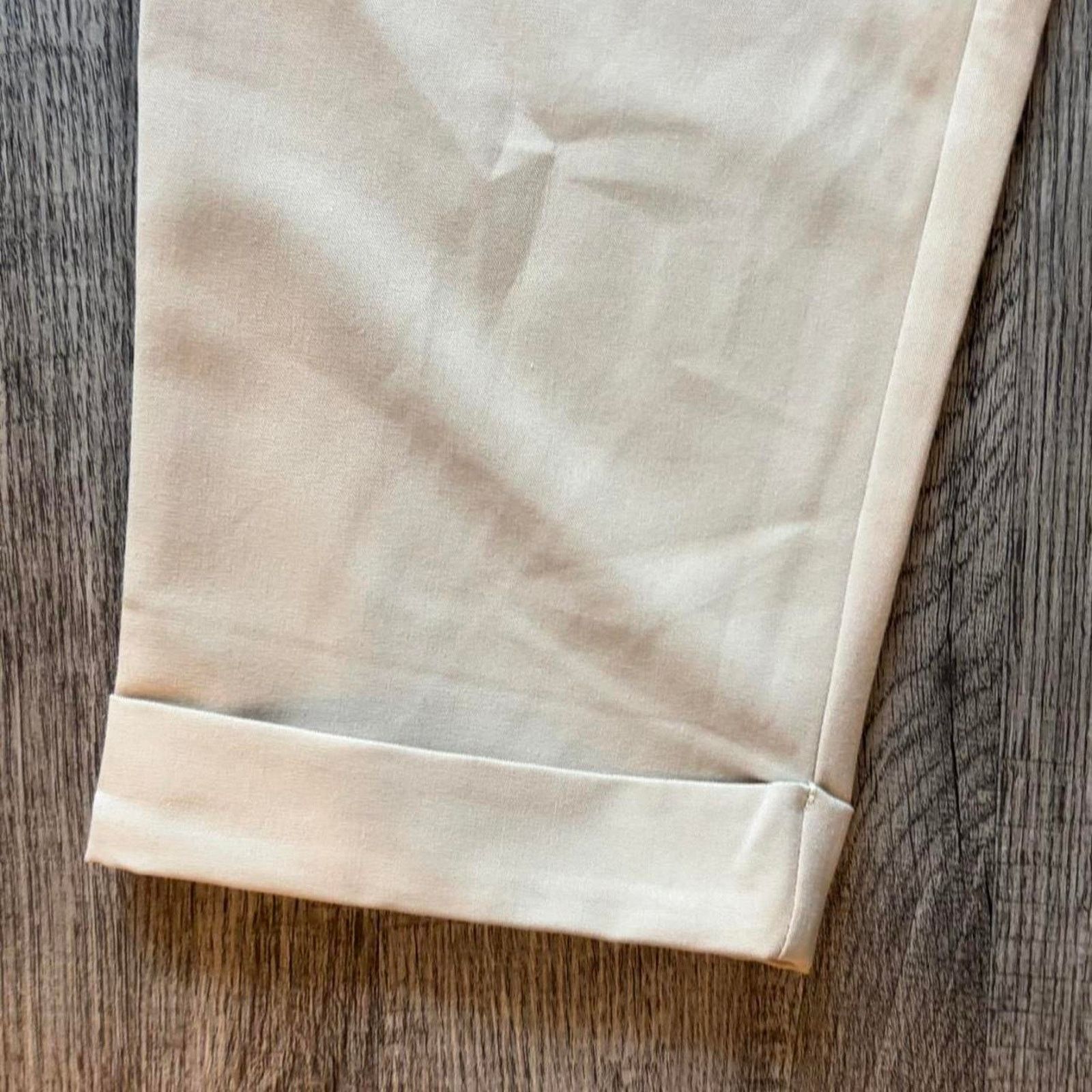 Other NWT Petals & Pup Beige Lexie Pants - Size: 0 Size 25" / US 0 / IT 36 - 3 Thumbnail