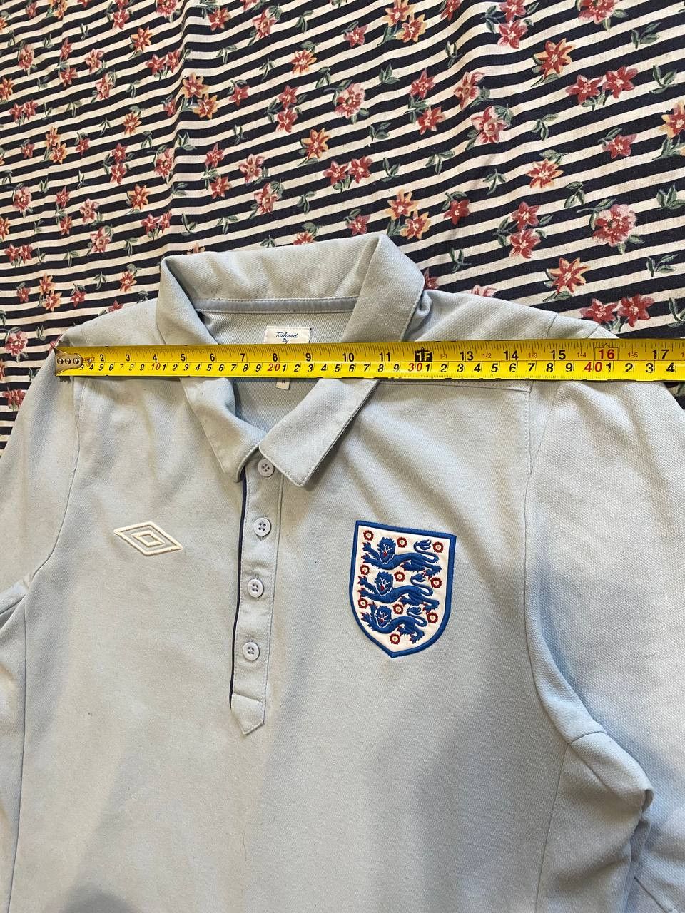 Umbro Umbro England Football Embroidered Logo Men's Polo Size M Size US M / EU 48-50 / 2 - 5 Thumbnail