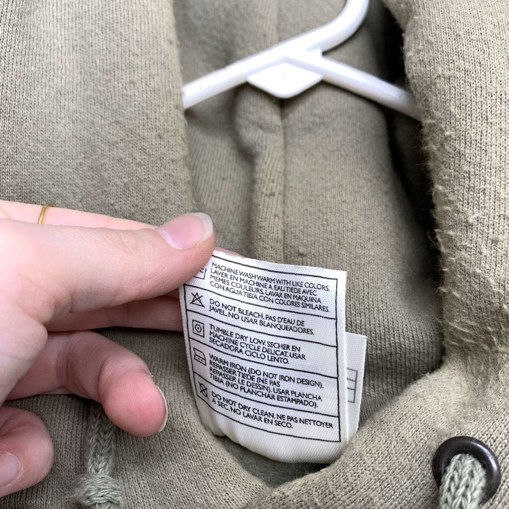 Nike VINTAGE Nike Olive Green Hoodie Mens XL Center Swoosh Faded Baggy 90s Y2K Sportswear Pullover Sweatshirt Hoodie Mens XL Green Nike Sportswear 90s Size US XL / EU 56 / 4 - 3 Thumbnail