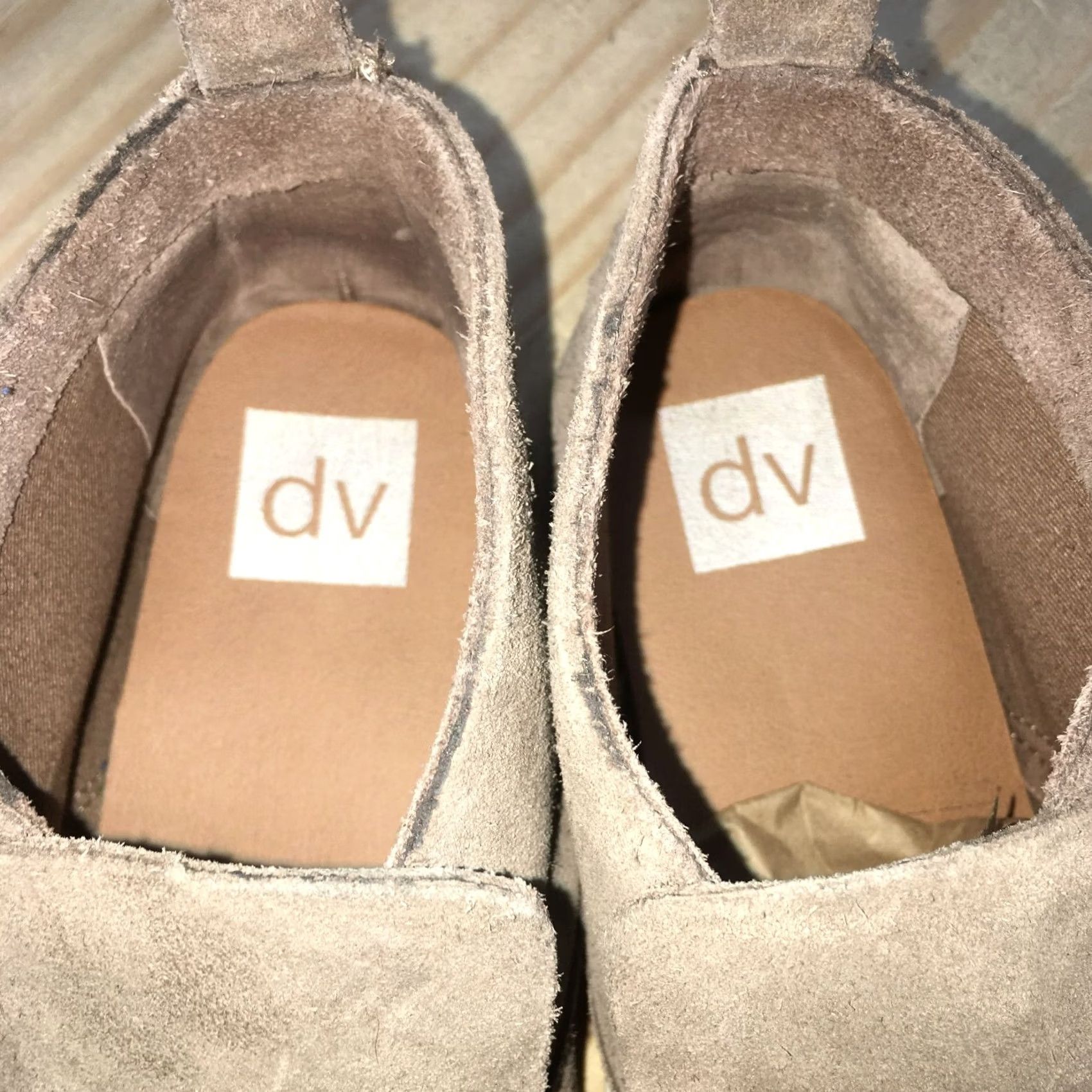 Dolce Vita DV Dolce Vita Boots Womens 6.5 Ankle Booties Brown Leather Pull On Almond Toe Size US 7 / IT 37 - 7 Thumbnail