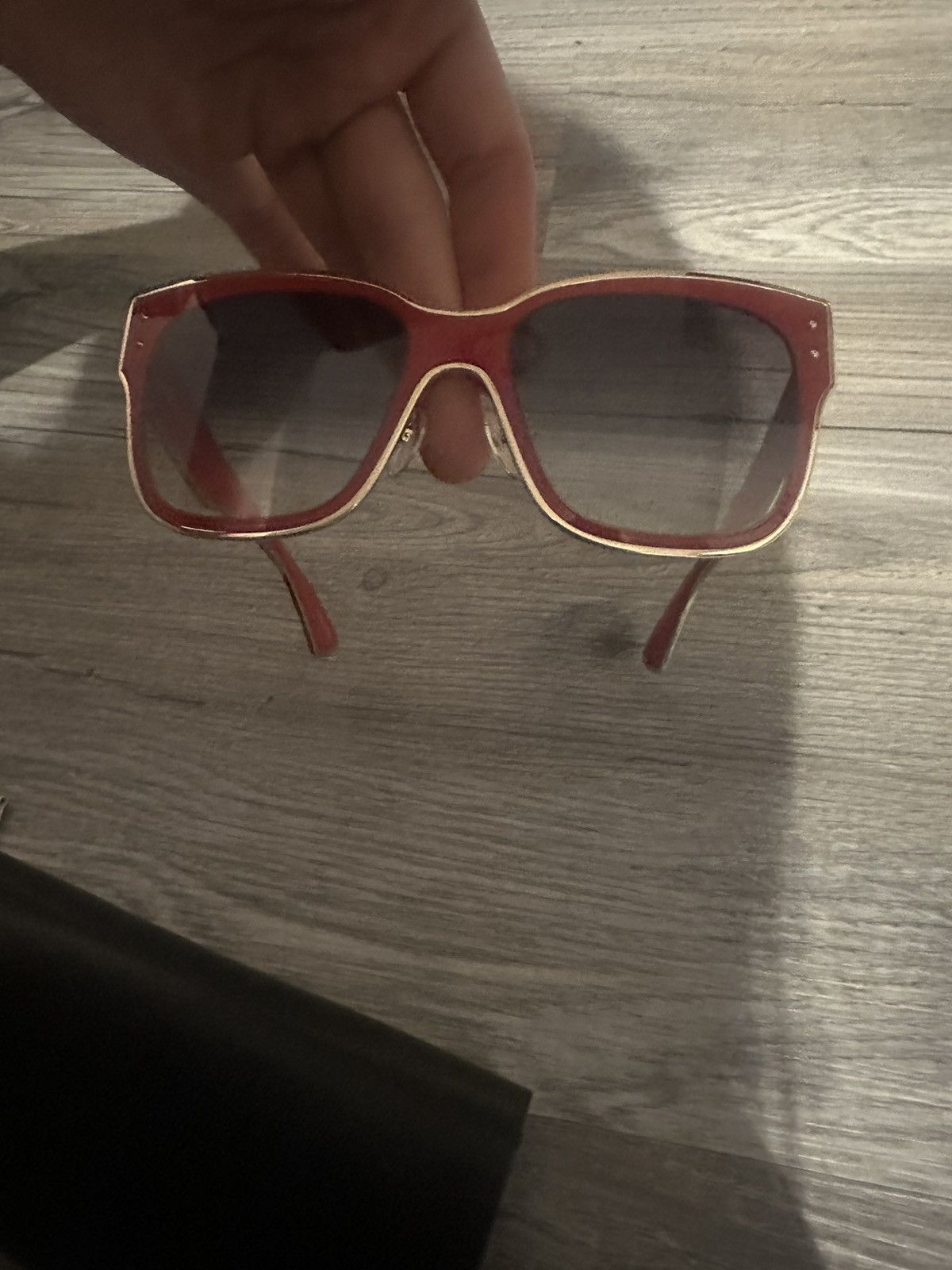 Moschino Moschino Red Sunglasses Size ONE SIZE - 2 Thumbnail
