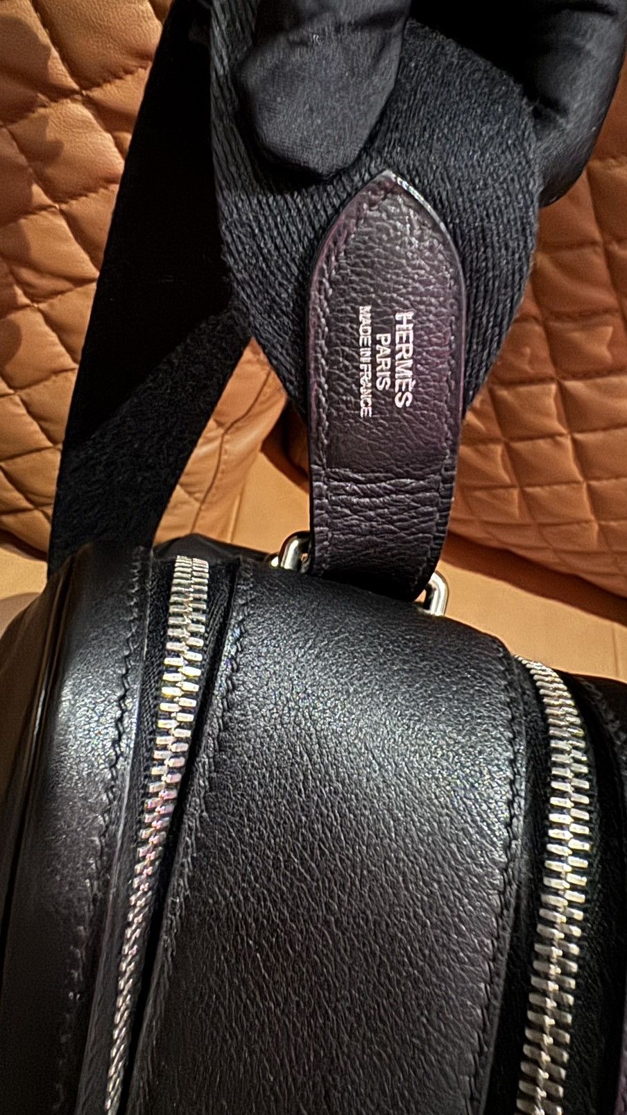 Hermes Hermes Habdo Reporter Black Shoulder Bag Size ONE SIZE - 10 Thumbnail