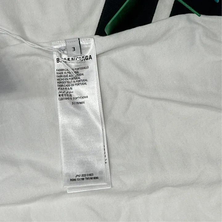 Balenciaga Balenciaga Balenciaga x adidas Logo Embroidered TShirt -25 Size US L / EU 52-54 / 3 - 4 Thumbnail