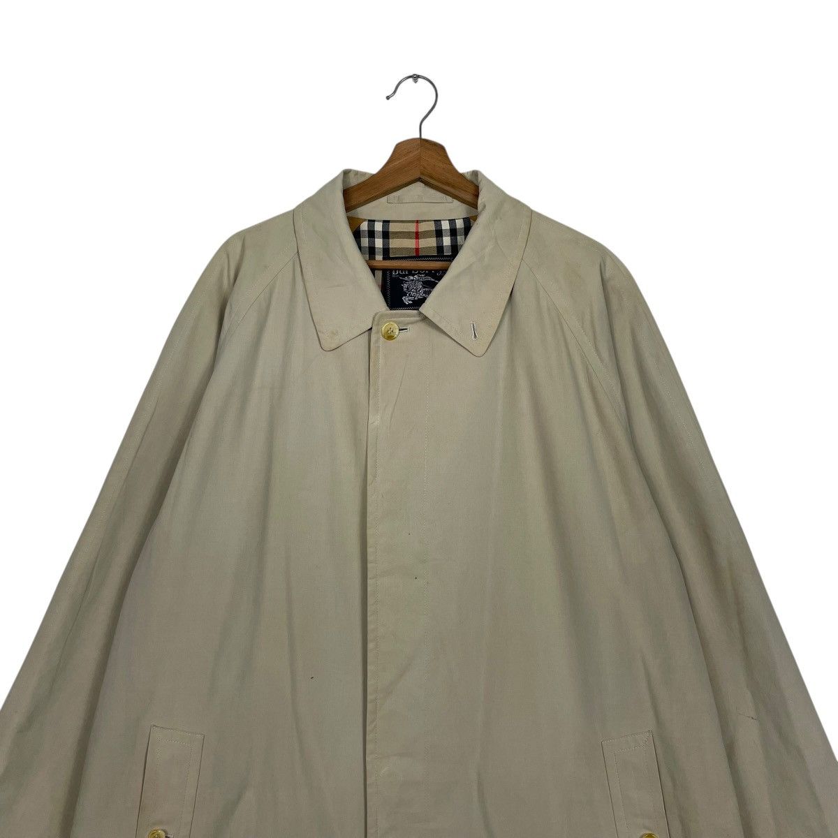 Burberry Burberrys Nova Check Trenchcoat Size US L / EU 52-54 / 3 - 3 Thumbnail