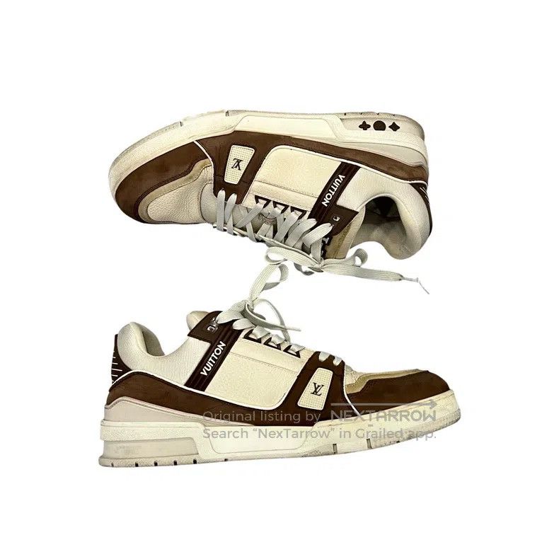 Louis Vuitton Louis Vuitton Trainer Mocha Color shoes Size US 9 / EU 42 - 3 Thumbnail