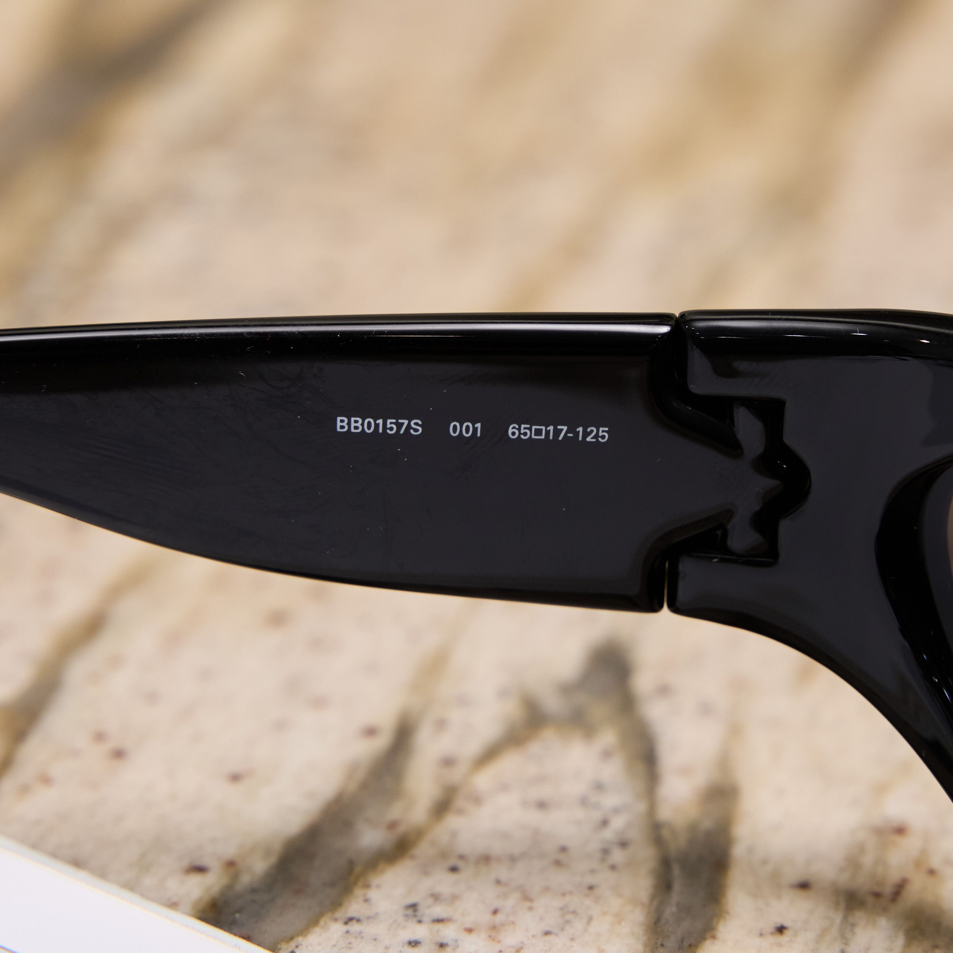 Balenciaga BALENCIAGA BB0157S 001 Sunglasses BLACK Size ONE SIZE - 2 Thumbnail