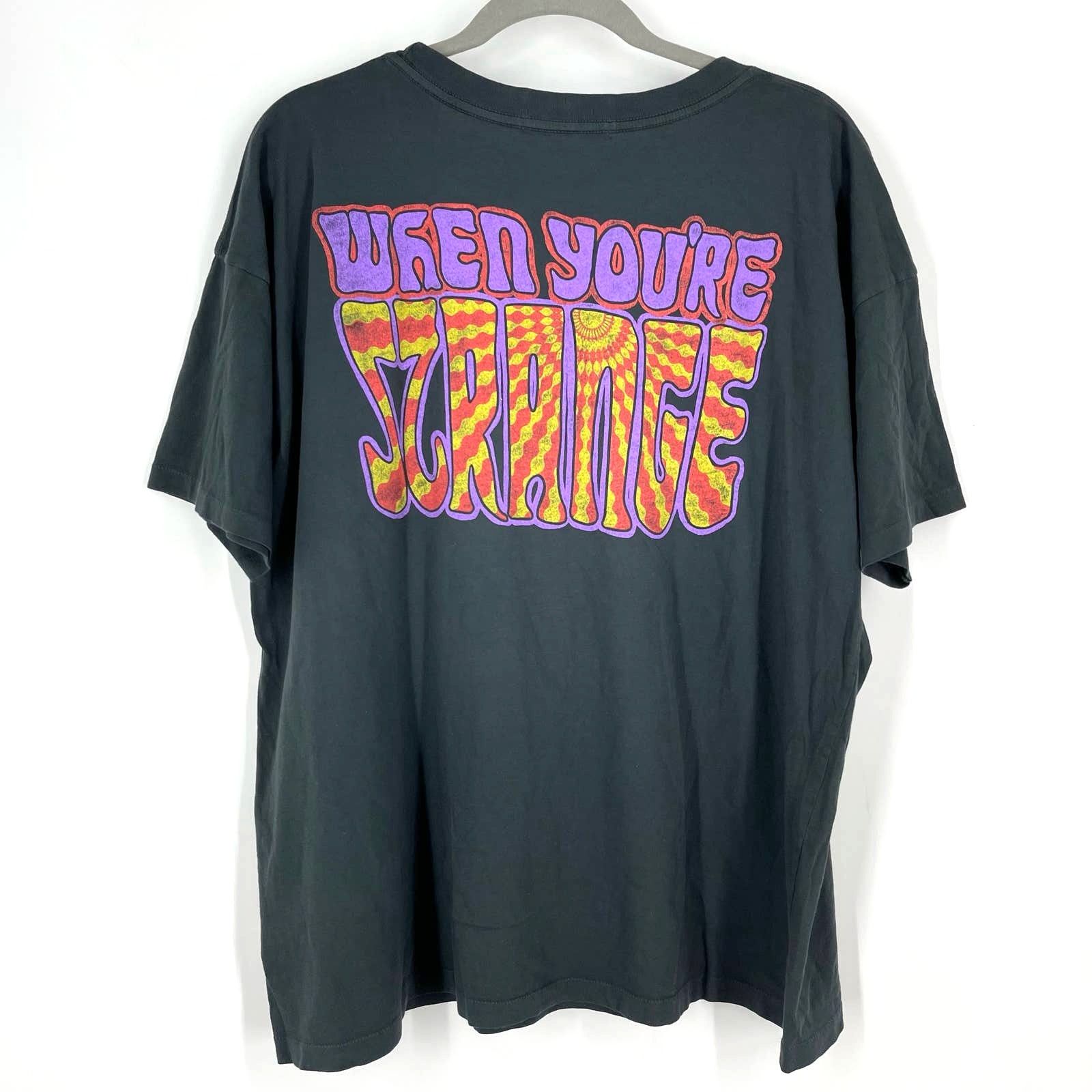 Daydreamer Daydreamer The Doors When You're Strange Merch Tee Black Size M / US 6-8 / IT 42-44 - 2 Thumbnail