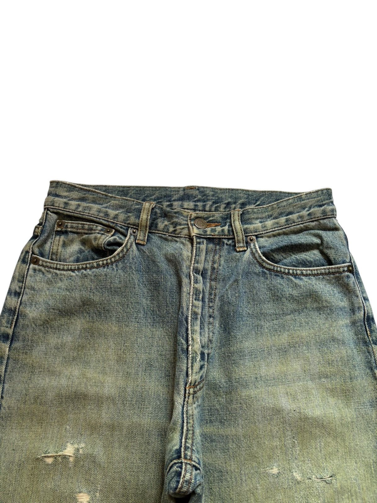 Japanese Brand Vintage Japanese Brand Mud Wash Distressed Jeans Size US 28 / EU 44 - 4 Thumbnail