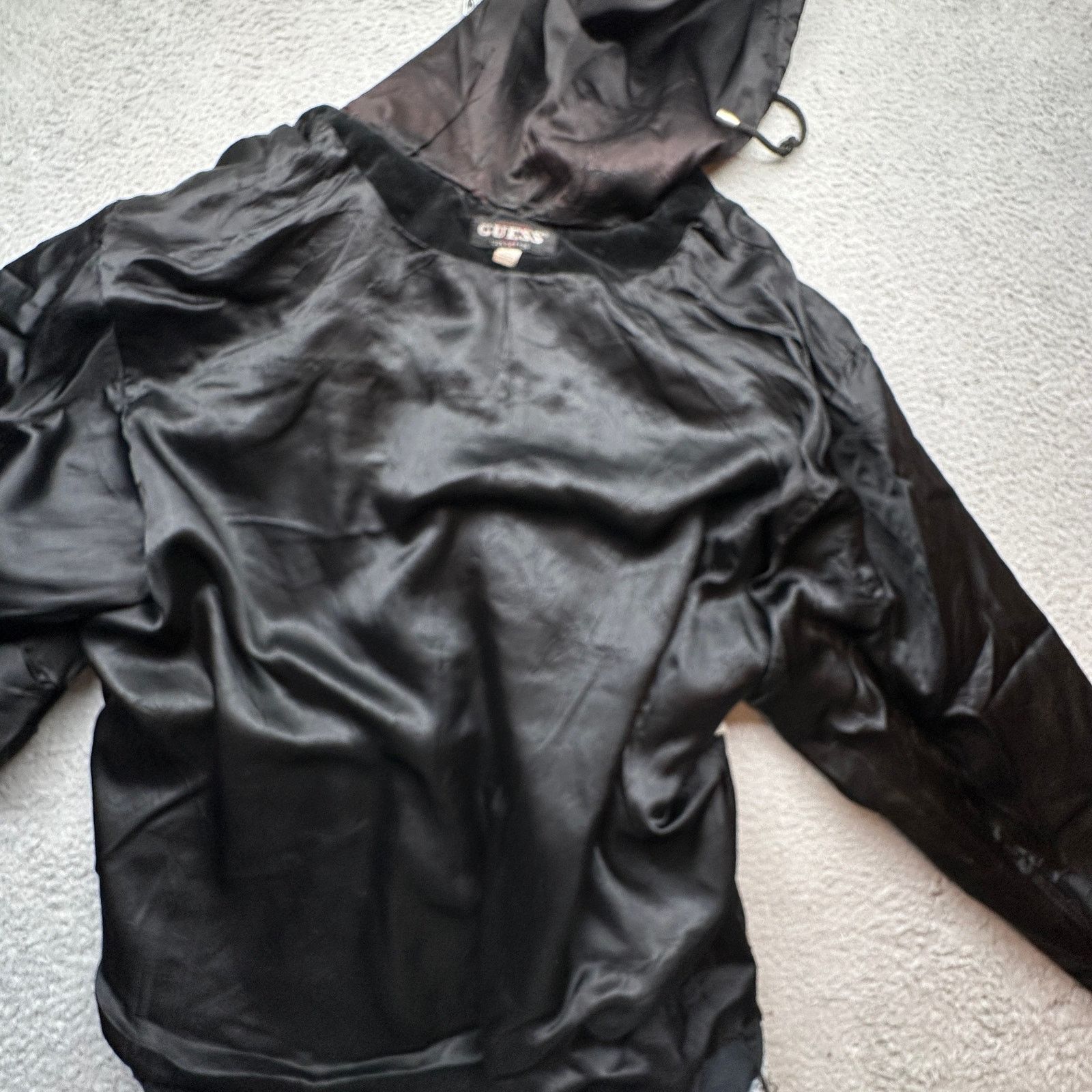Guess VTG 90s Guess USA Velour Full Zip Jacket Men XL Velvet Size US XL / EU 56 / 4 - 7 Thumbnail