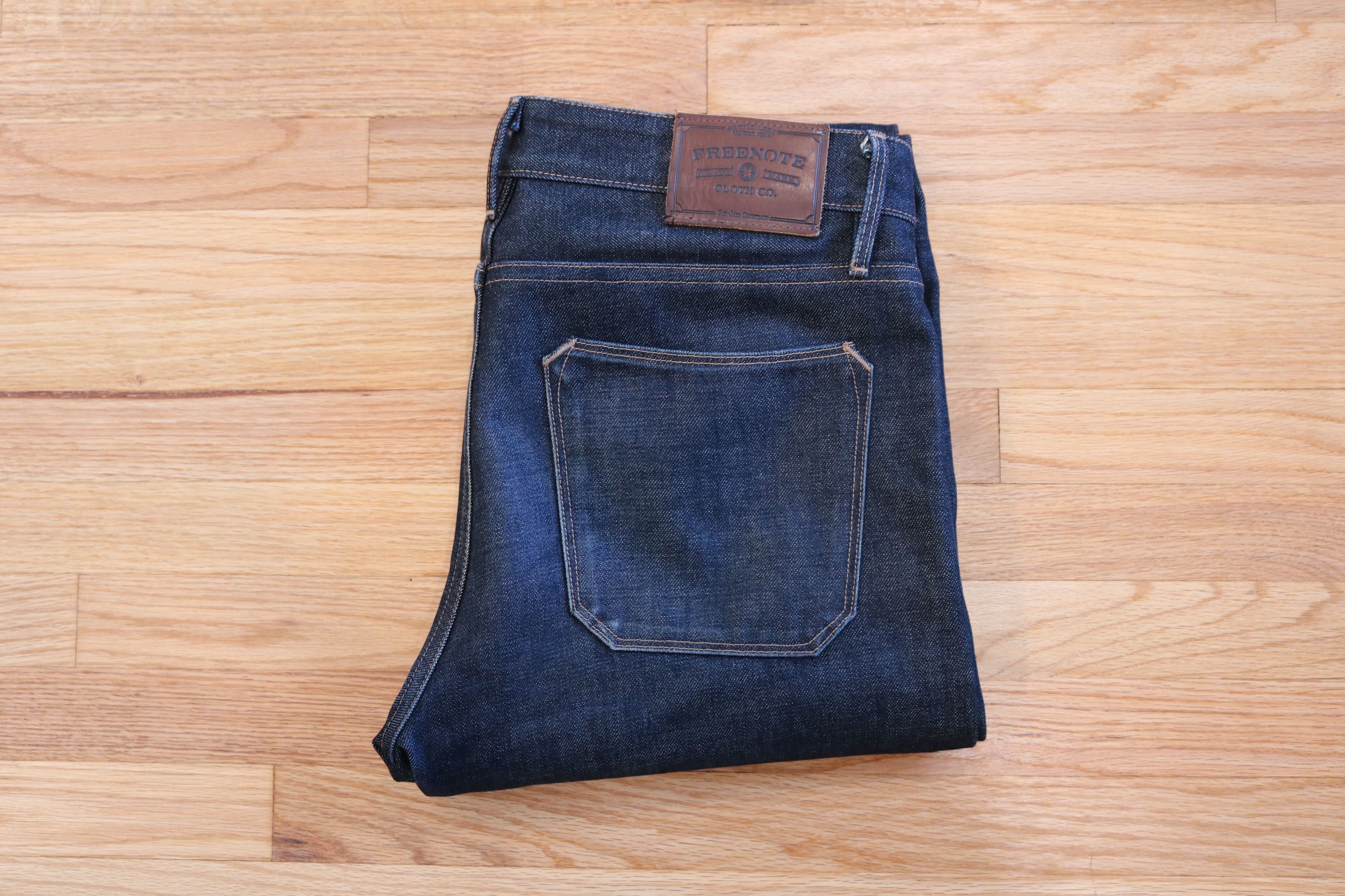 image of Freenote Cloth Portola Selvedge Denim in Indigo, Men's (Size 32)