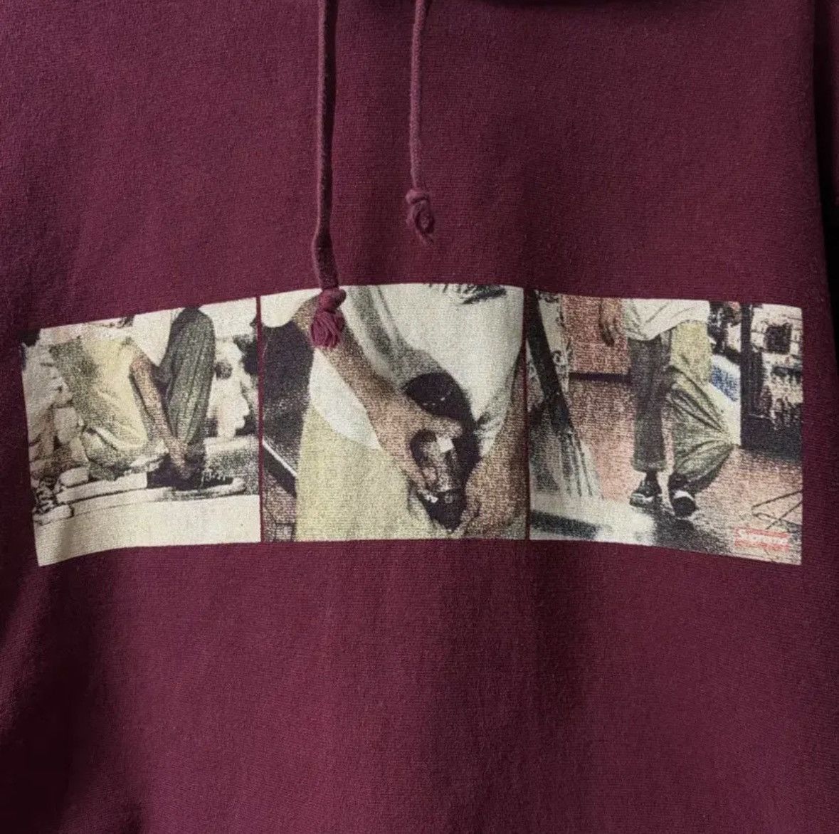Supreme Supreme X Kids 40oz Burgundy Hoodie Size US M / EU 48-50 / 2 - 2 Thumbnail