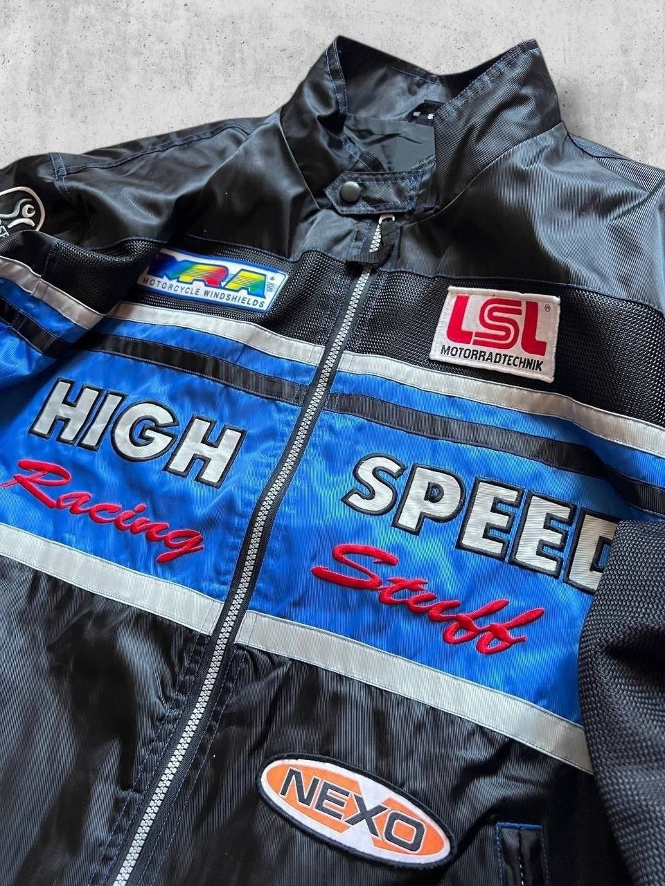 Other VINTAGE RACING JACKET Motobike High Speed cars bomber Size US XXL / EU 58 / 5 - 7 Thumbnail