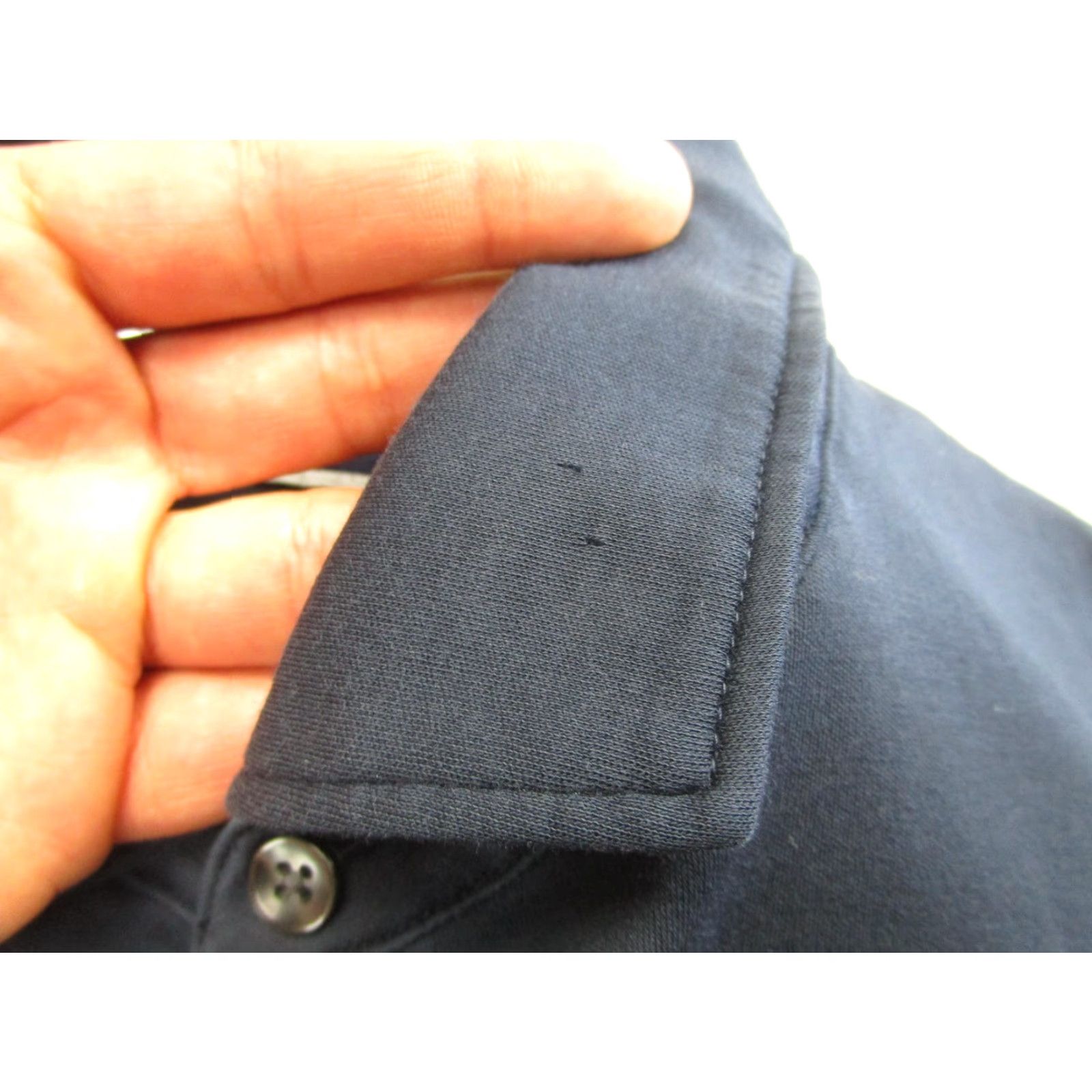 Charles Tyrwhitt Charles Tyrwhitt Shirt Mens Large Navy Blue Long Sleeve Button Front Cotton Size US L / EU 52-54 / 3 - 4 Thumbnail