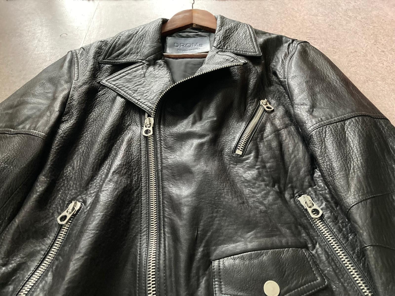 Drome DROME Leather Jacket Limited Edition L M Size US L / EU 52-54 / 3 - 3 Thumbnail