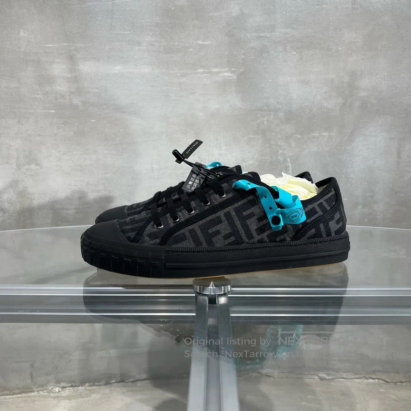 Fendi FENDI Manchu-style old-school LOGO cookies shoes with boar Size US 9 / EU 42 - 3 Thumbnail