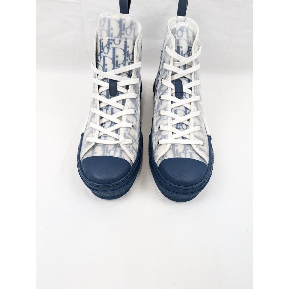 Dior o1rshd1 B23 HT Oblique Transparency in Blue Size US 12 / EU 45 - 16 Thumbnail