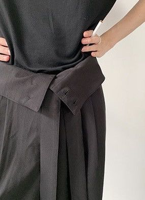 Japanese Brand × Vintage Cleanfit retro folded flap high waisted pleated pants Size US 32 / EU 48 - 7 Thumbnail