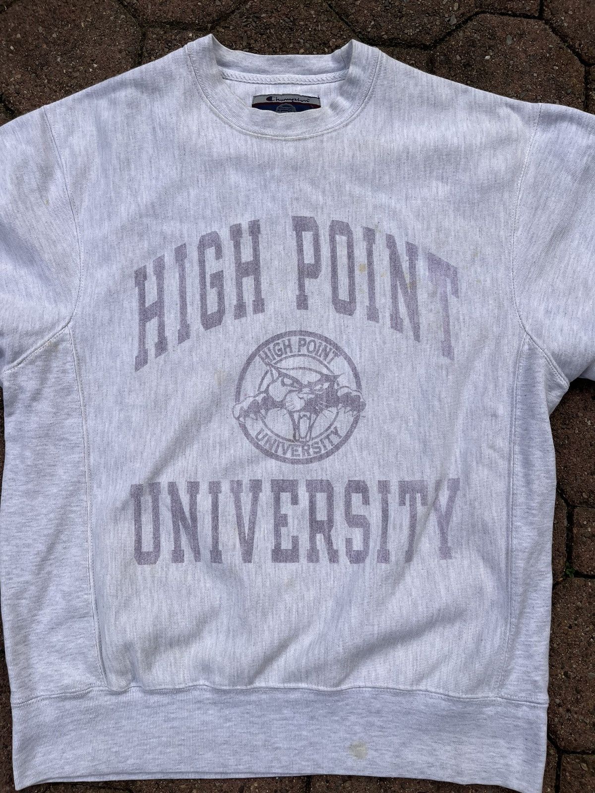 Vintage Vintage High Point University Sweatshirt Reverse Weave Size US S / EU 44-46 / 1 - 3 Thumbnail