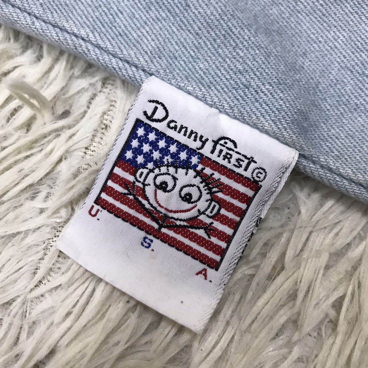 Vintage VINTAGE 90s DANNY FIRST DENIM TOTE BAG Size ONE SIZE - 7 Thumbnail