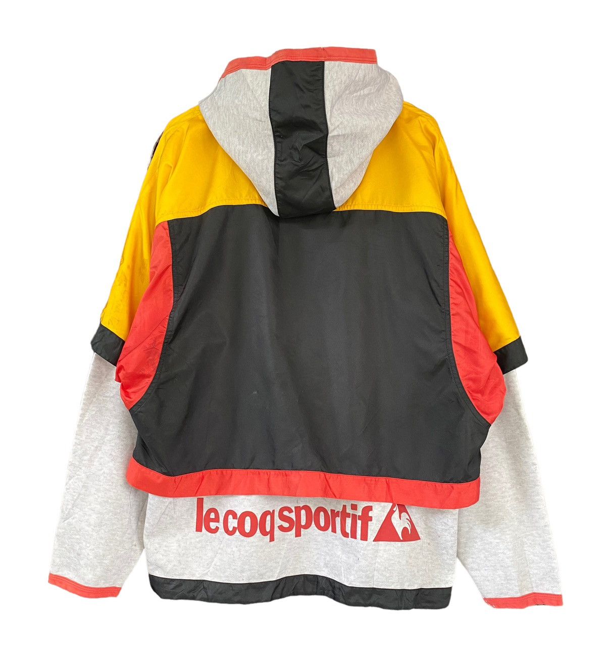 Le Coq Sportif × Vintage Vintage Le Coq Sportif Hoodie Jacket Long Sleeve (L) Size US L / EU 52-54 / 3 - 8 Thumbnail