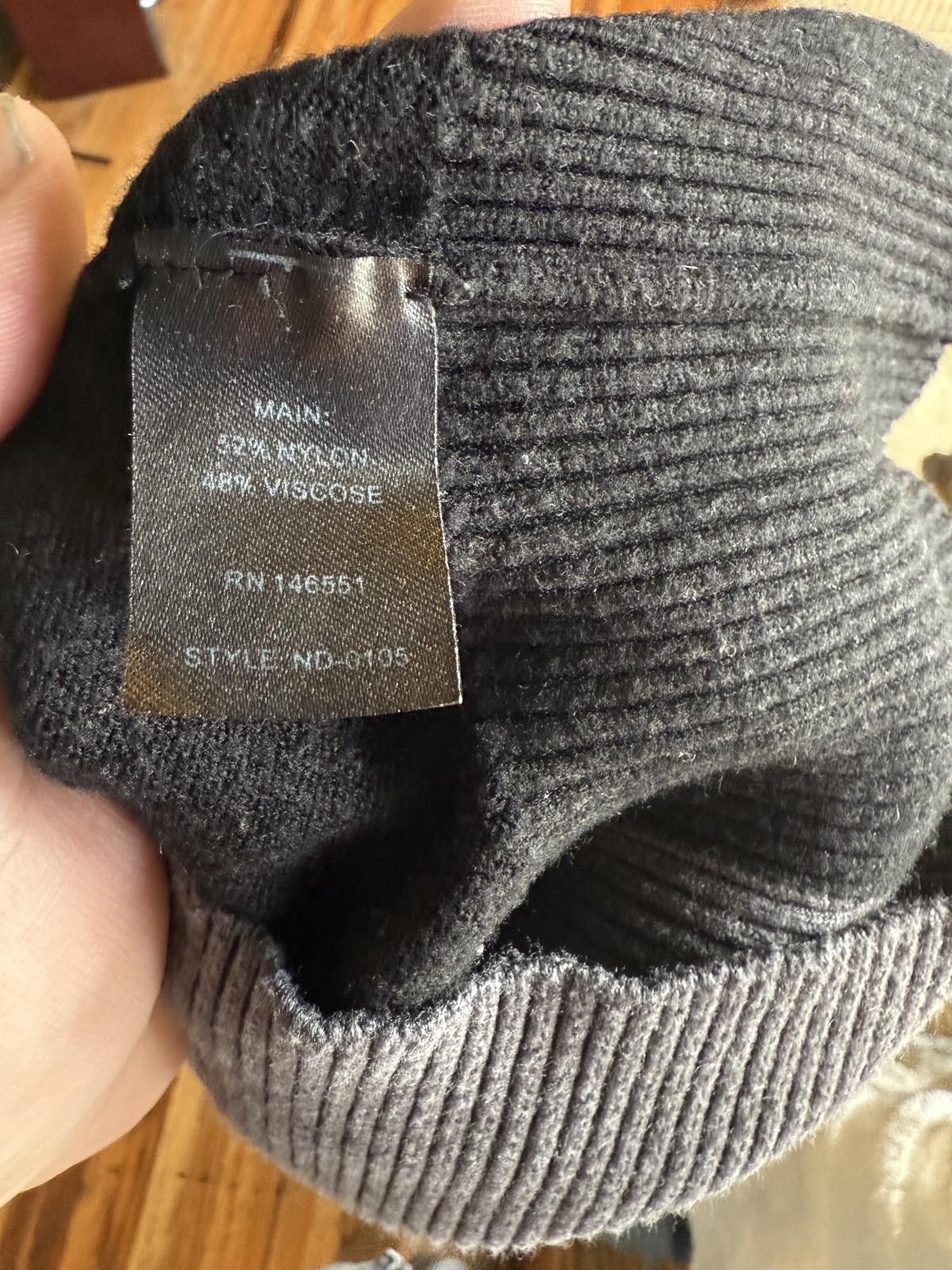 The North Face Noir Women's Colorblock Turtleneck Sweater Dress Size L Size L / US 10 / IT 46 - 4 Thumbnail