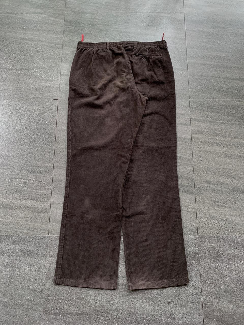 Prada FREE TAX! 2000s Corduroy Loose Sport Pants Size US 33 - 5 Thumbnail