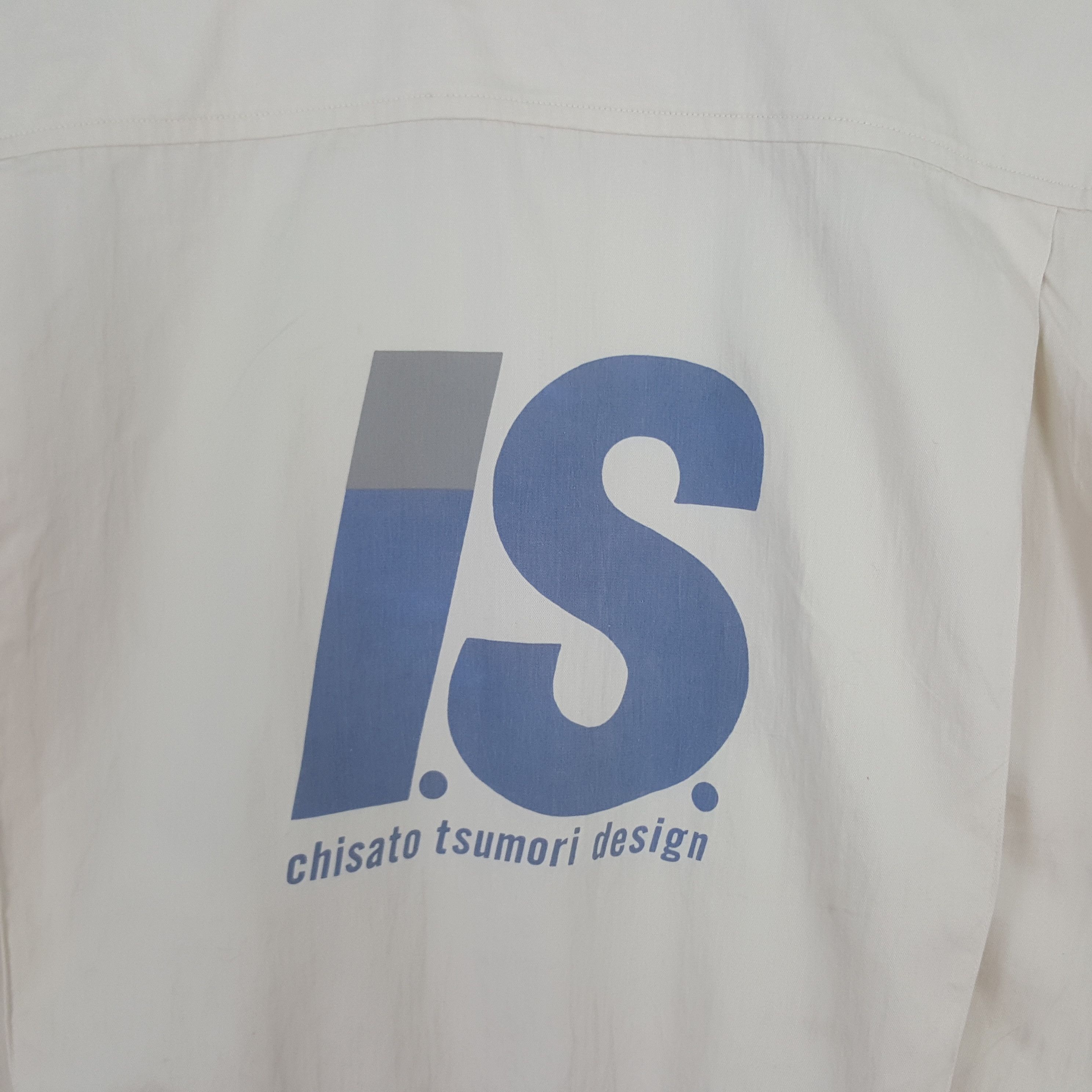 Issey Miyake Vintage Issey Miyake Big Logo Zipper Jacket Size US M / EU 48-50 / 2 - 2 Thumbnail