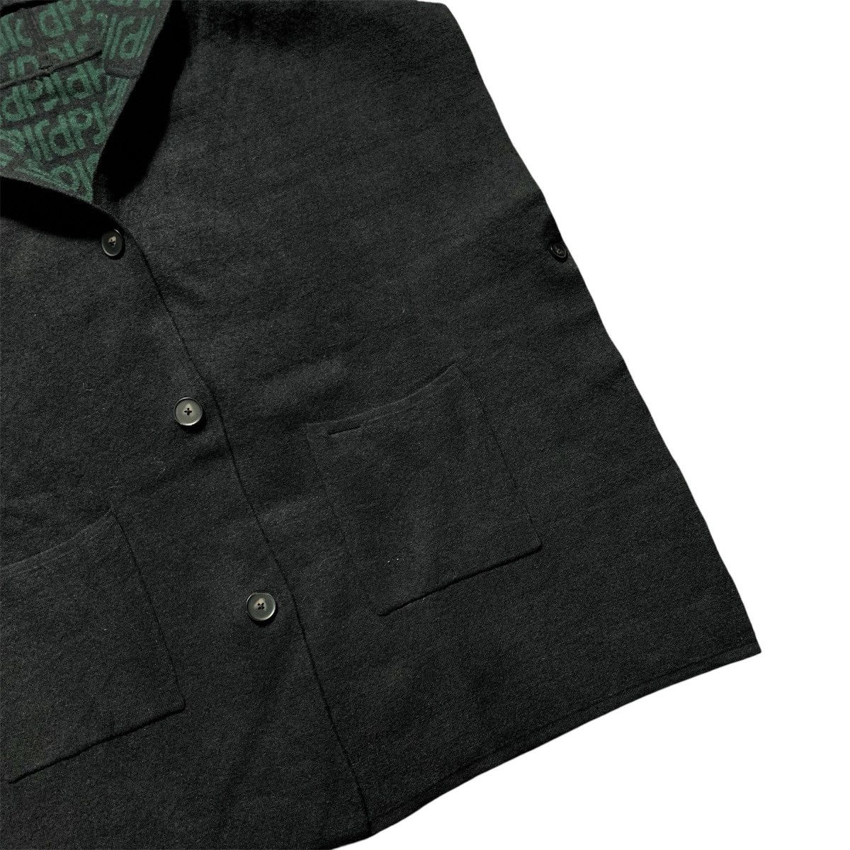 Japanese Brand Paul & Joe Double Side Hooded Scraft Cardigan Monogram Size US XXL / EU 58 / 5 - 8 Thumbnail