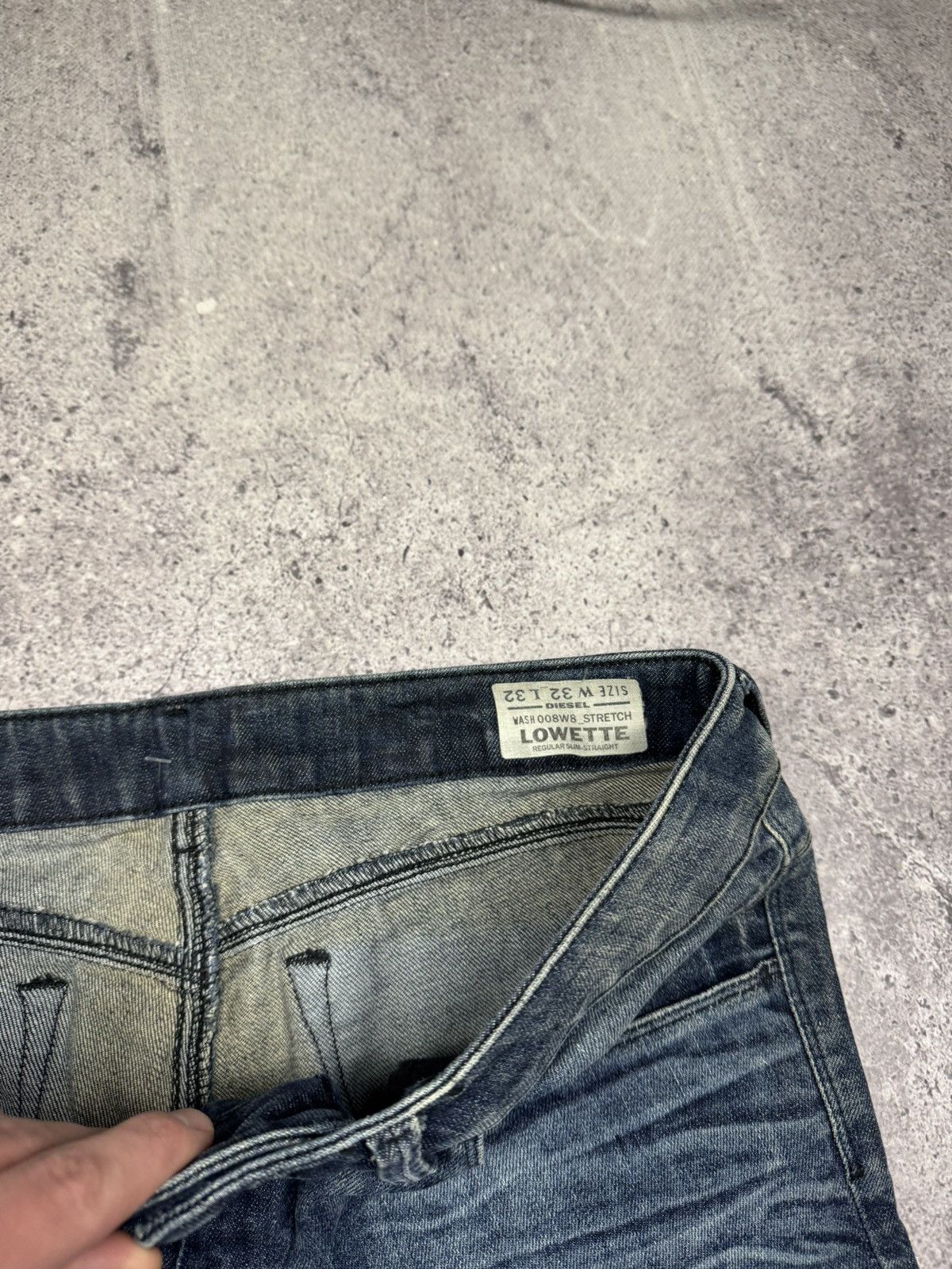 Diesel Vintage Diesel Flared Jeans Faded Japanese Avant Garde Y2K Size 32" / US 10 / IT 46 - 9 Thumbnail
