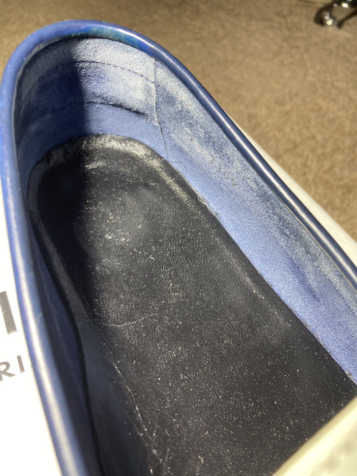 Celine × Hedi Slimane SS19 Celine Luco Loafer Navy Two Tone 41 2019 Hedi Slimane Size US 8 / EU 41 - 3 Thumbnail