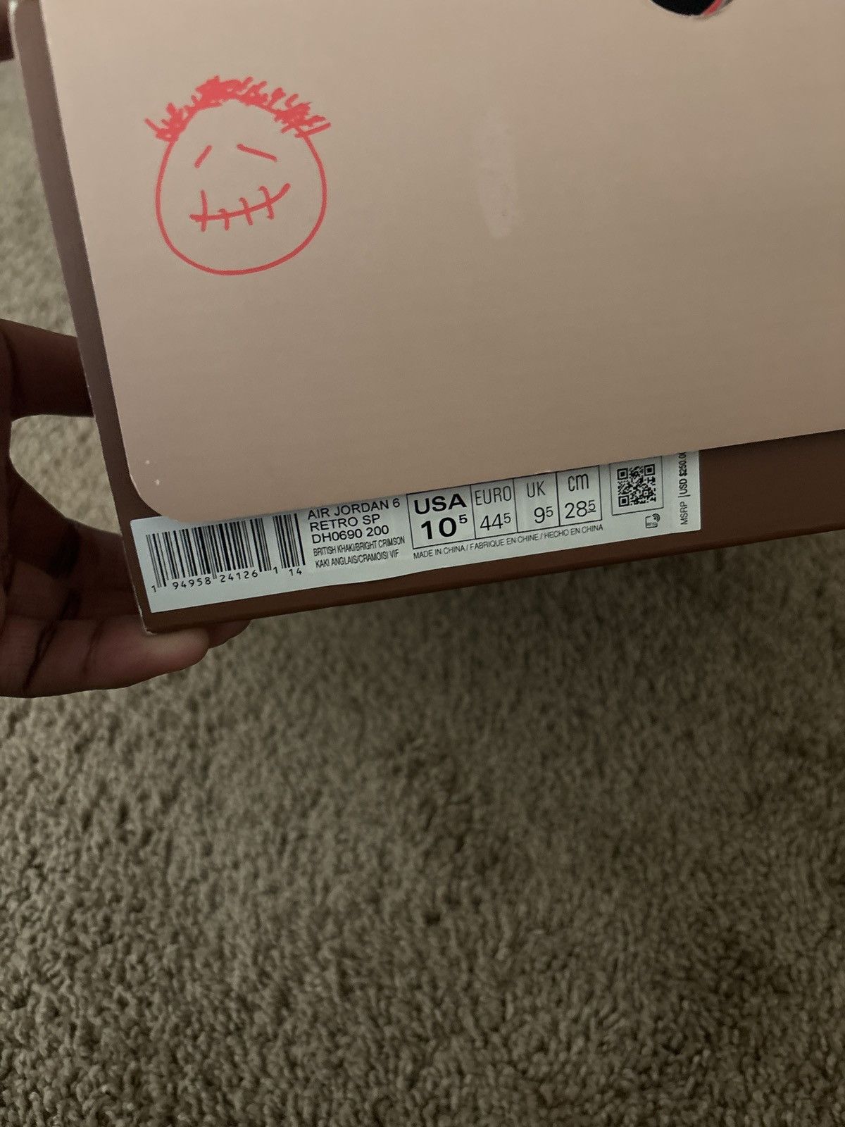 Jordan Brand × Travis Scott Travis Scott British khaki Size US 10.5 / EU 43-44 - 2 Thumbnail