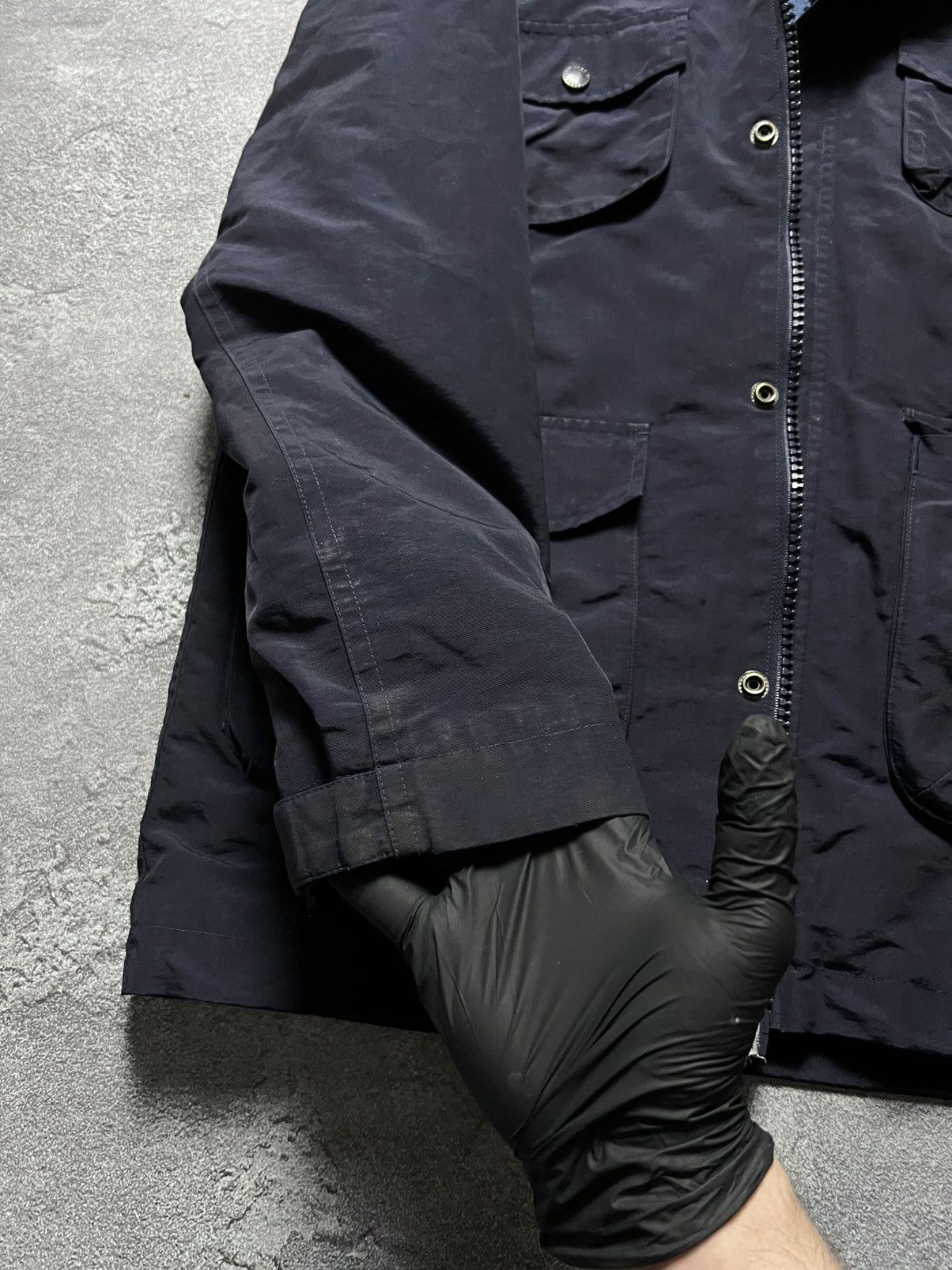 Fred Perry Vintage Fred Perry Parka Multi Pocket Jacket Big Logo S Size US S / EU 44-46 / 1 - 9 Thumbnail