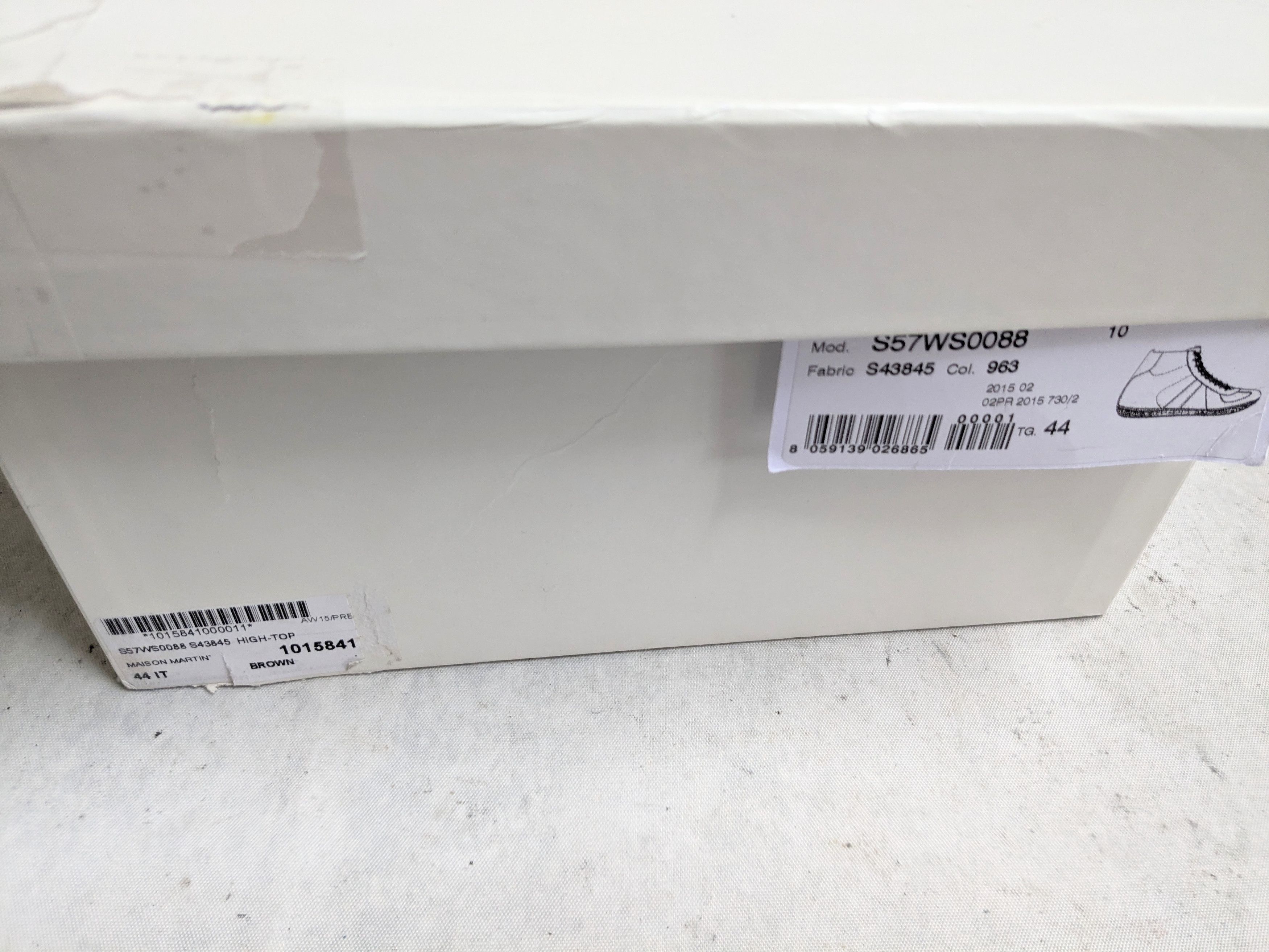 Maison Margiela Maison Margiela GAT Replica Rubber 11 44 High Black Brown Size US 11 / EU 44 - 16 Thumbnail