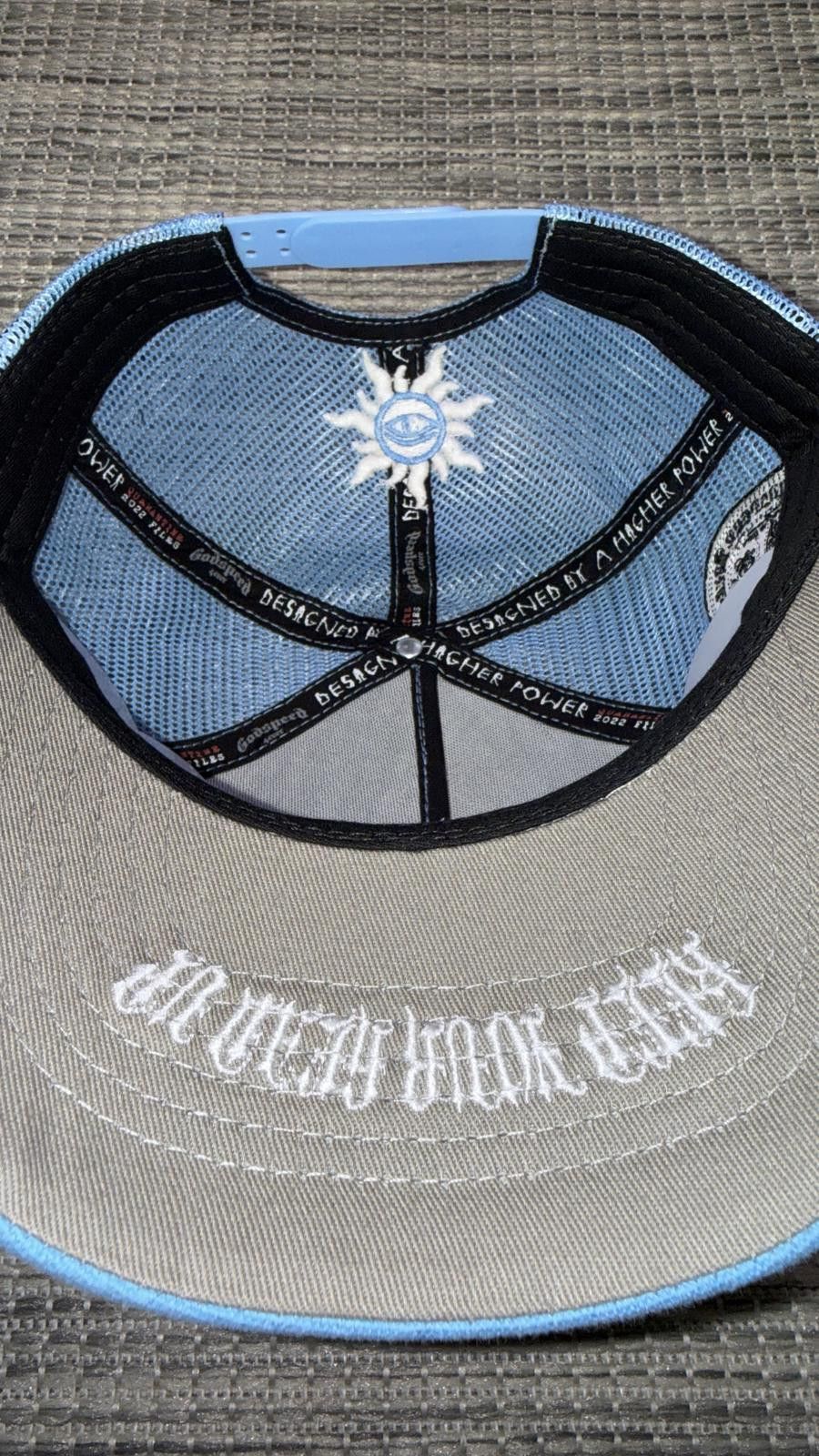 Godspeed Godspeed Sky Blue Forever Trucker Hat Size ONE SIZE - 4 Thumbnail