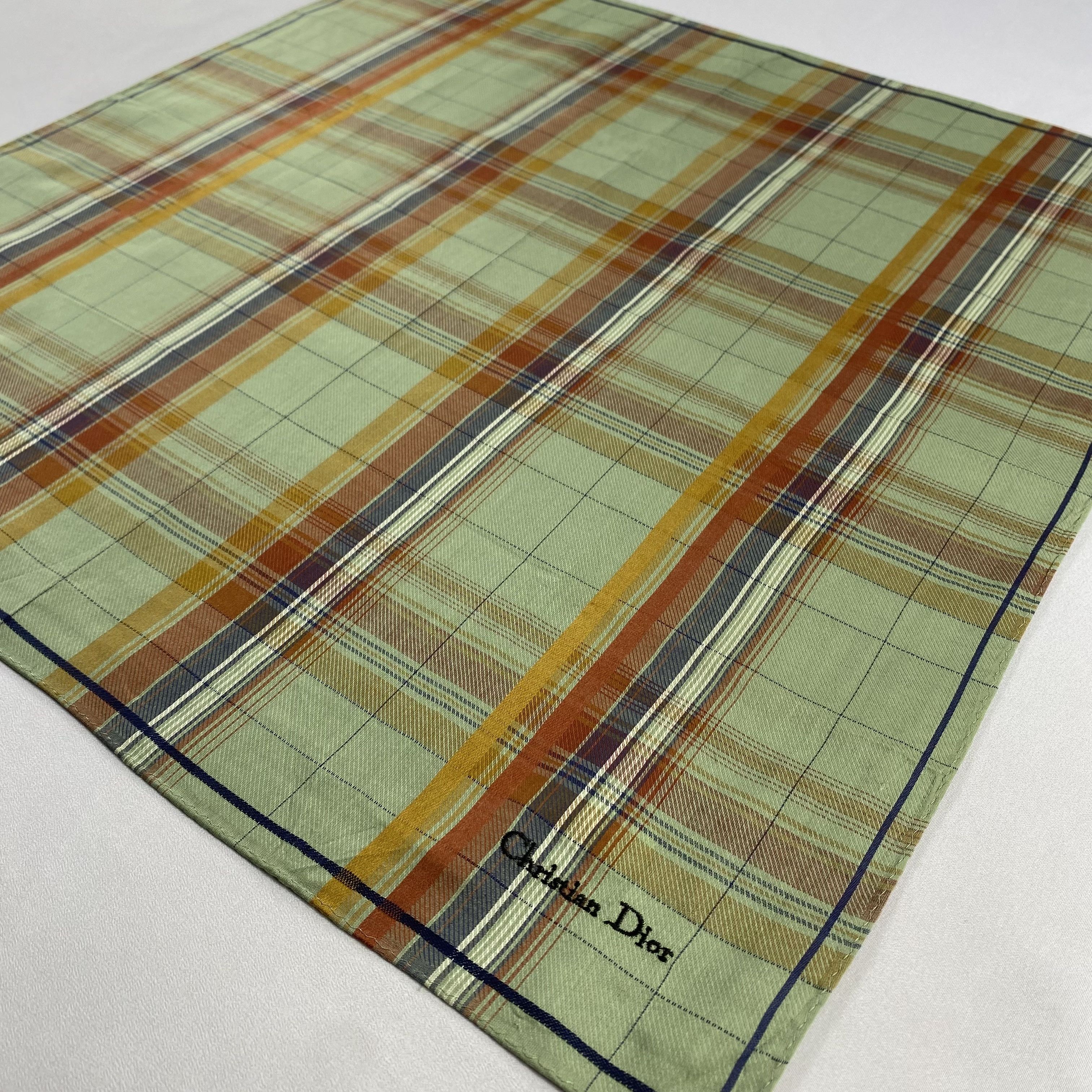 Vintage Christian Dior Monsieur Handkerchief / Neckerchief-P1566 Size ONE SIZE - 2 Thumbnail