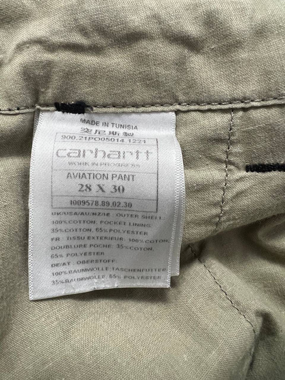 Carhartt Carhartt Aviation Pants Vintage Cargo Black sz 28x30 Size US 28 / EU 44 - 11 Thumbnail