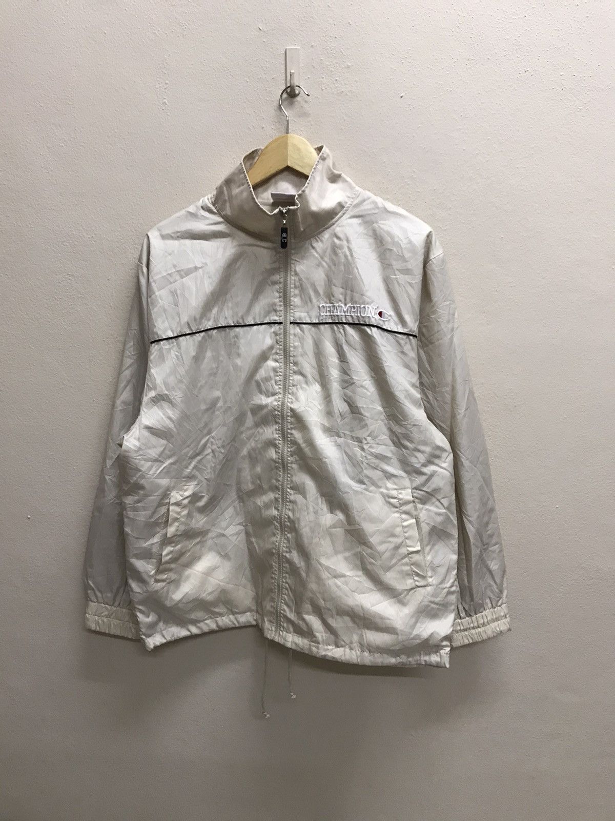 Champion × Vintage Vintage Champion Authentic Athletic Apparel Windbreaker Size US M / EU 48-50 / 2 - 3 Thumbnail