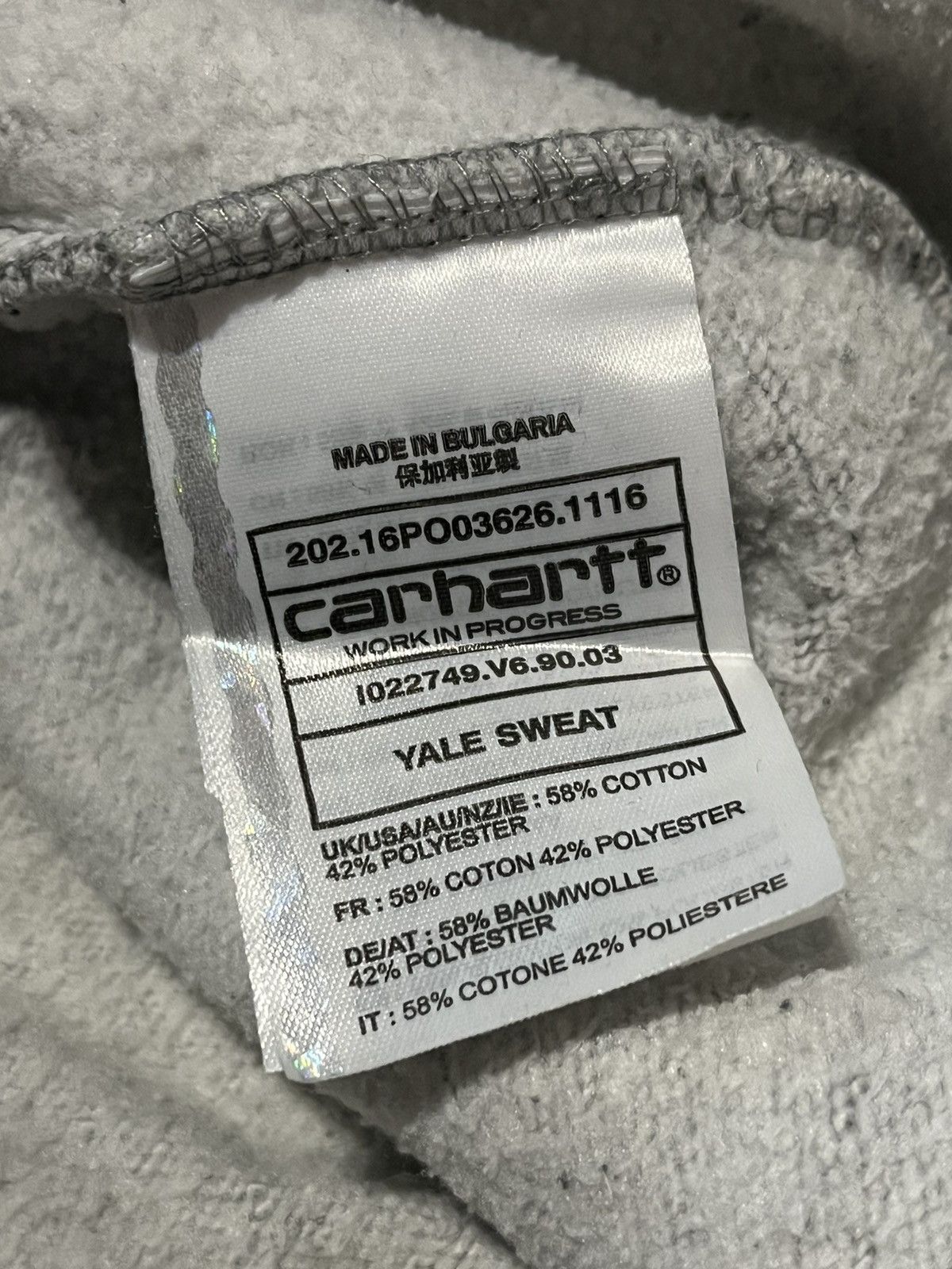 Carhartt × Carhartt Wip × Vintage Carhartt Sweatshirt Logo Size US XL / EU 56 / 4 - 3 Thumbnail