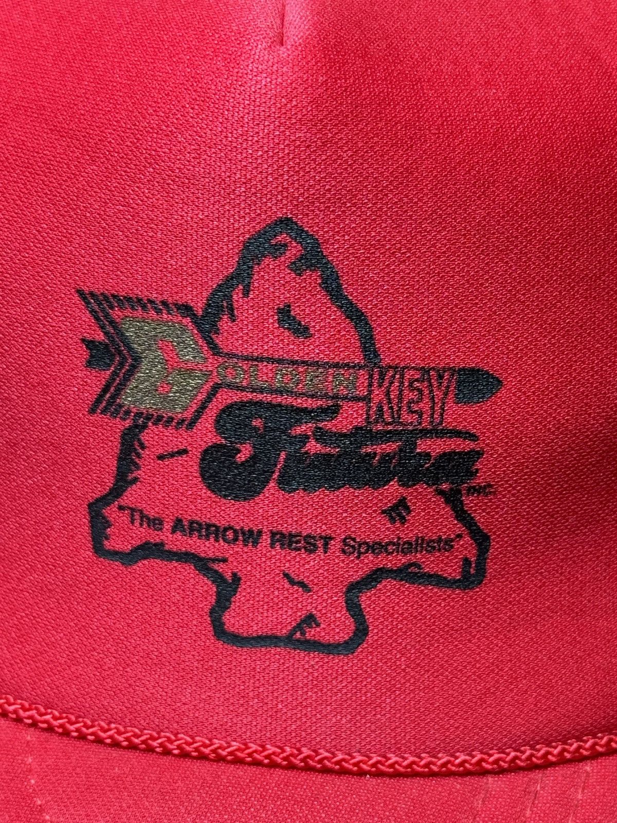 Vintage Vtg 90s Golden Key Futura Arrow Rest Trucker Snapback Hat Size ONE SIZE - 2 Thumbnail
