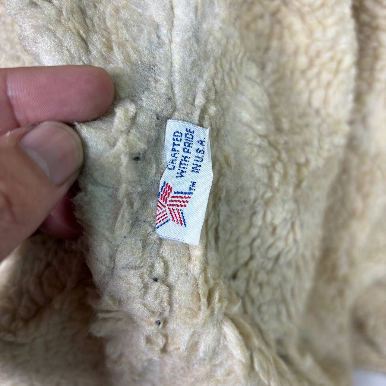 Schott Vintage 80s Schott USA Wool Fur Jacket Size US M / EU 48-50 / 2 - 9 Thumbnail