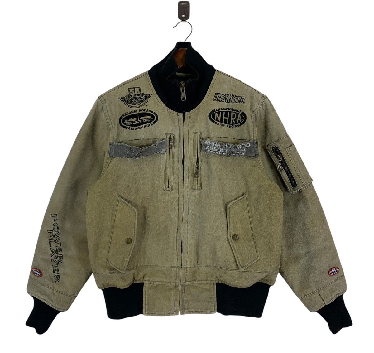 Other VINTAGE NHRA DRAG RACING CHAMPIONSHIP BOMBER JACKET Size US M / EU 48-50 / 2 - 1 Thumbnail