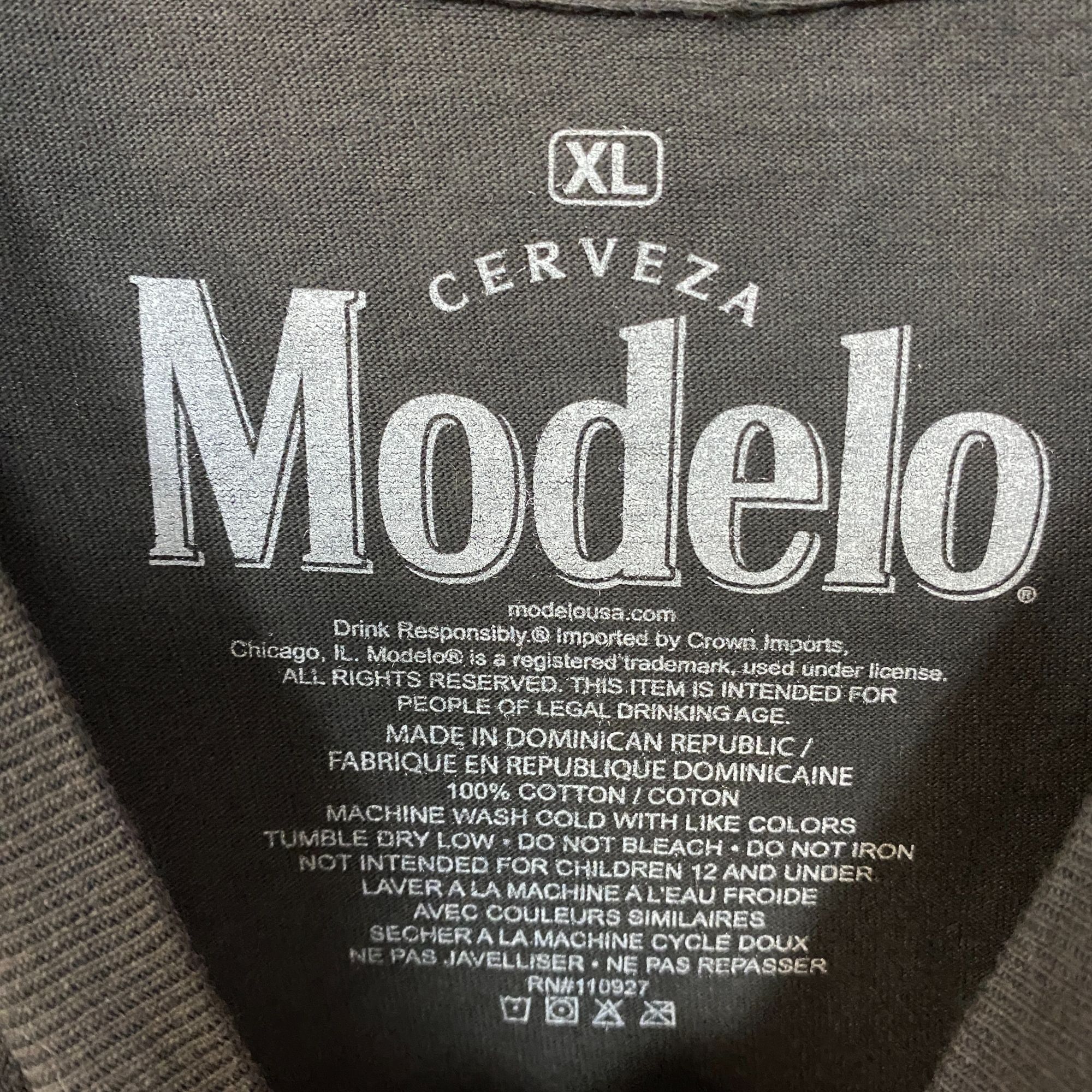 Other Modelo Especial Fighting Spirit Cerveza Vintage Style T-Shir Size US XL / EU 56 / 4 - 4 Thumbnail