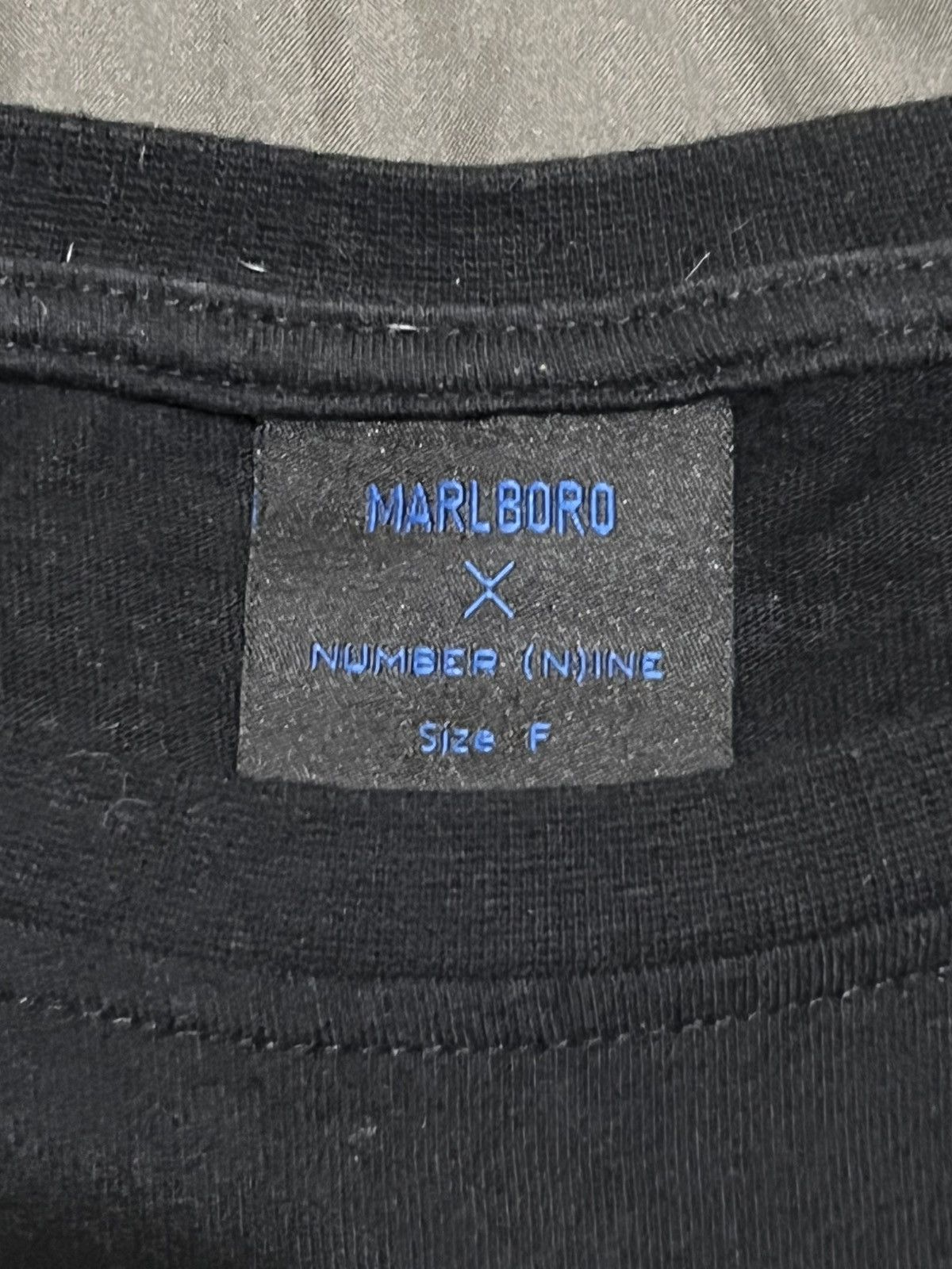 Number (N)ine Black Number (N)ine Marlboro Tee Size US M / EU 48-50 / 2 - 4 Thumbnail