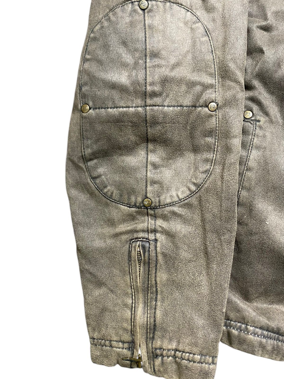VINTAGE LEATHER JACKET PX GENUINE